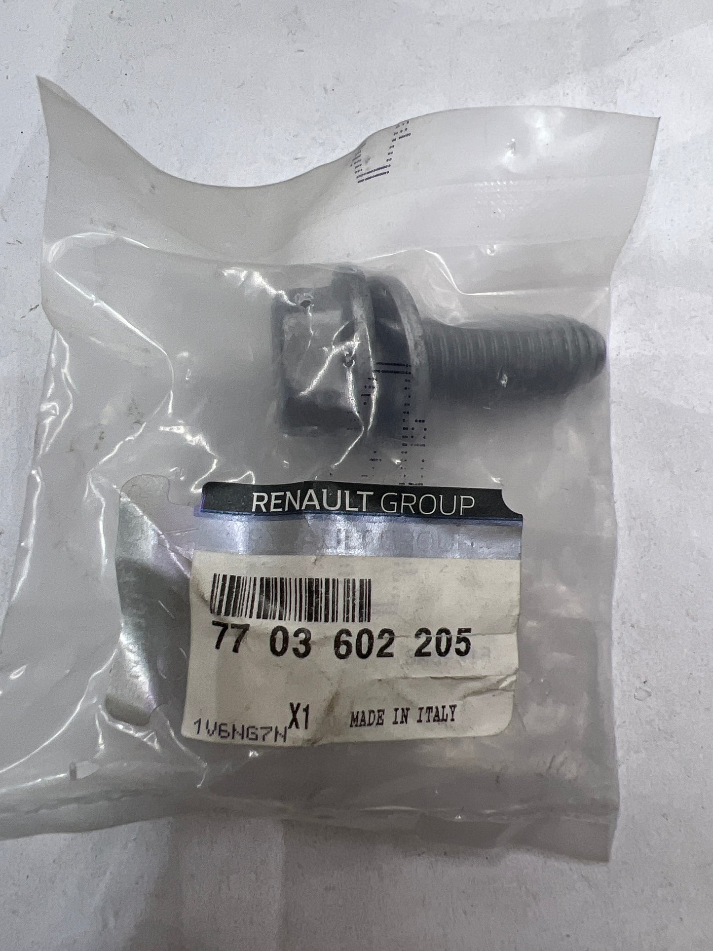 7703602205 TORNILLO RDL M12 RENAULT