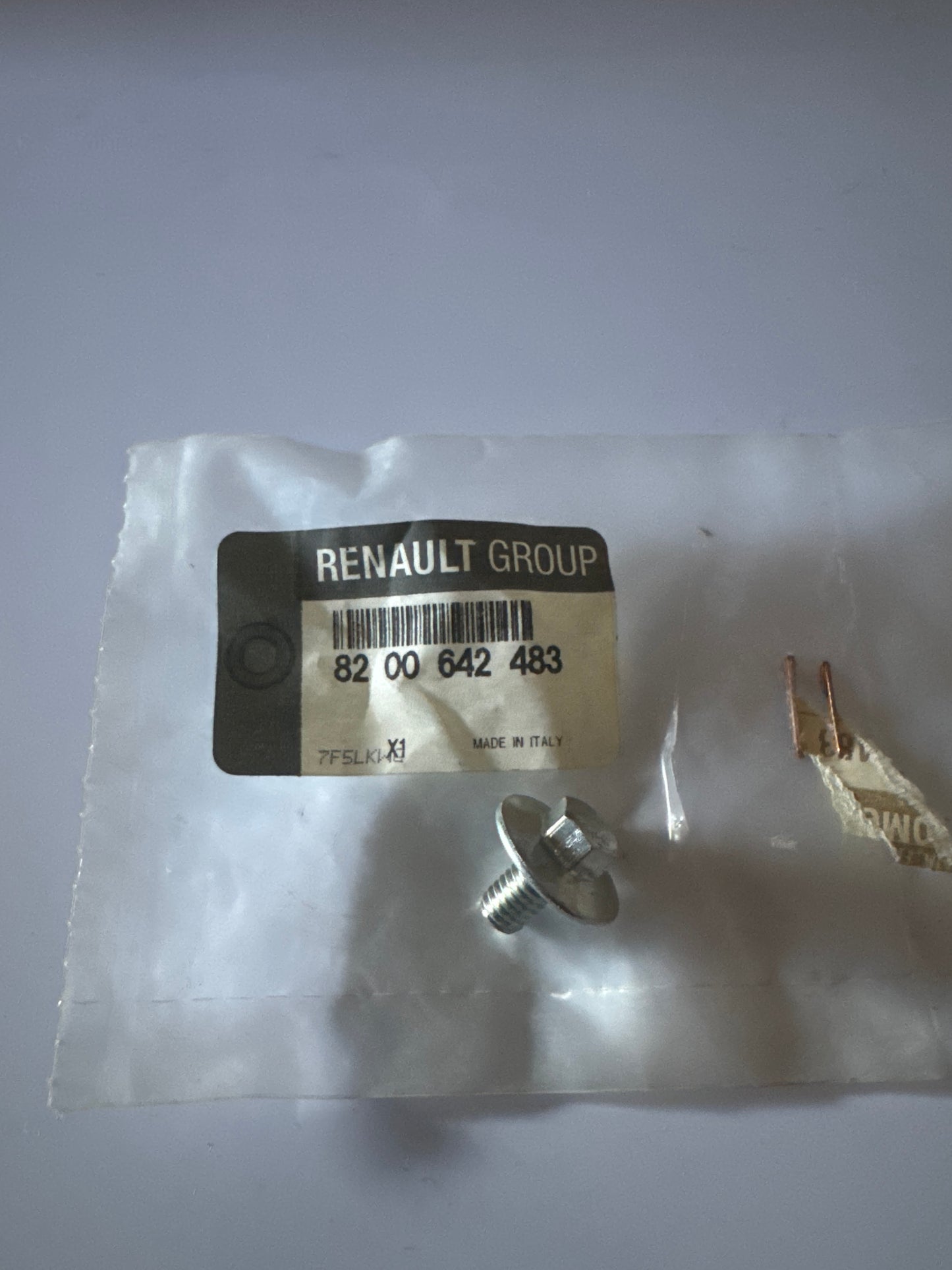 8200642483, TORNILLOS, Renault