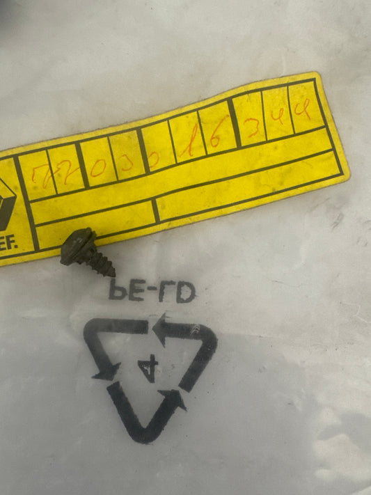 7703016344, TORNILLO CON ARAN, Renault