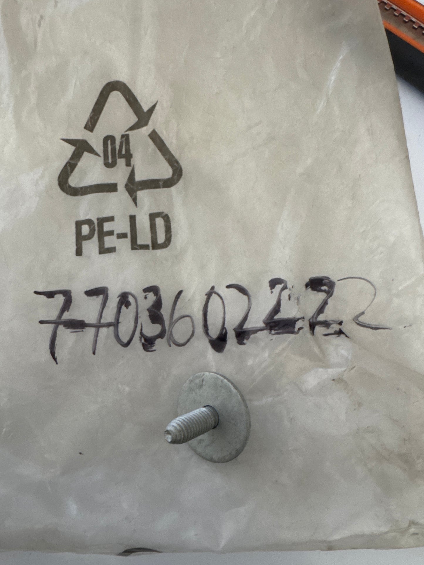 7703602222, TORNILLO, Renault