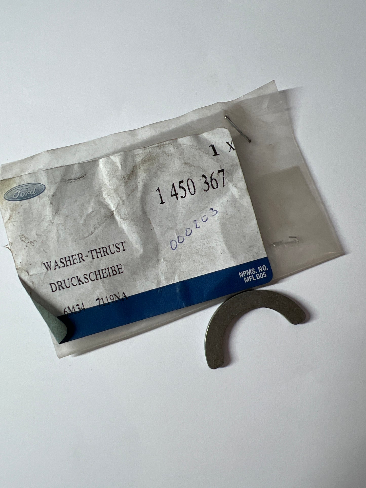 1450367, ARANDELA DE EMPUJE, Ford