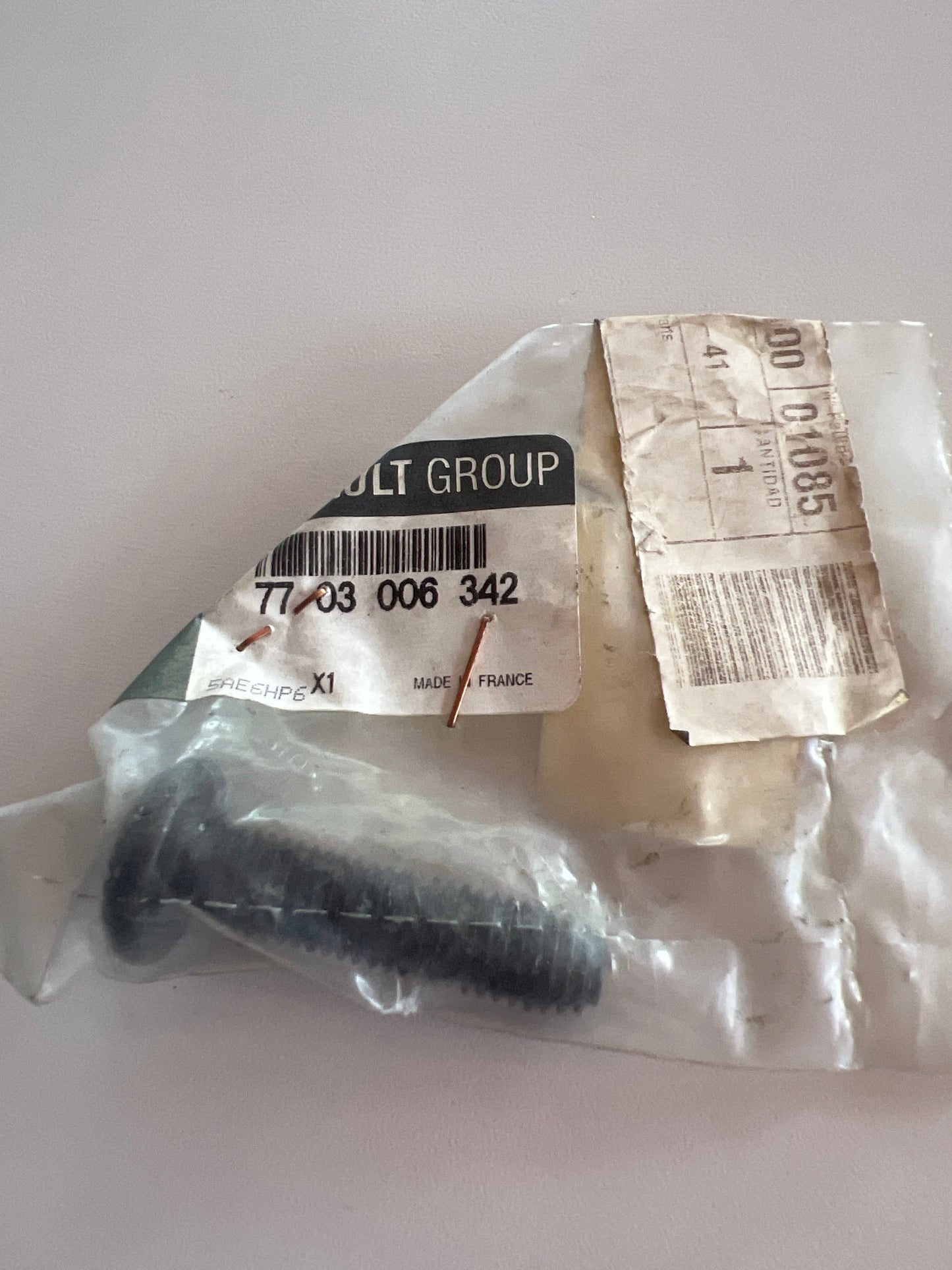 7703006342 TORNILLO M10-41 RENAULT