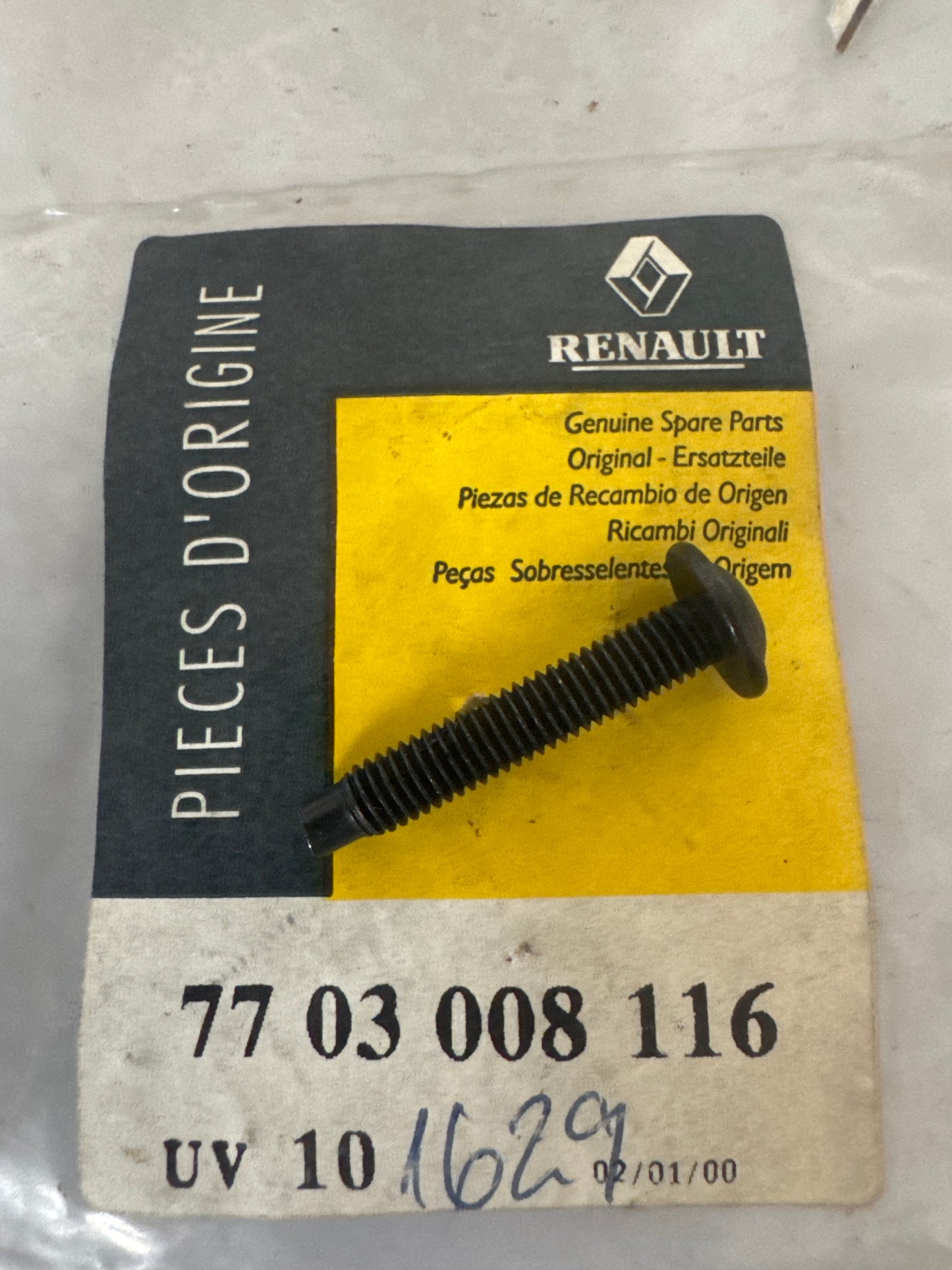 7703008116, FIJACION EMPUNA, Renault