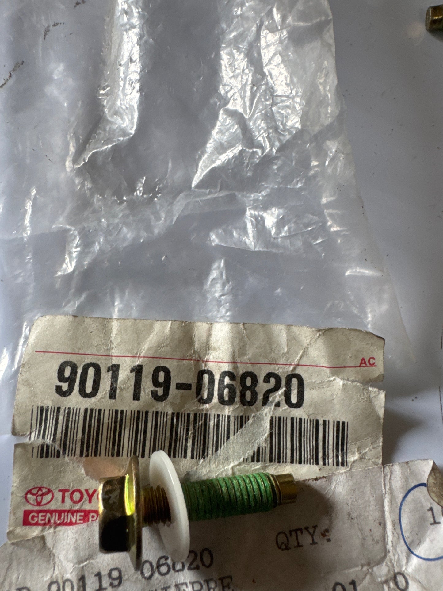 90119-06820 ROOF PANEL & BACK PANEL, toyota