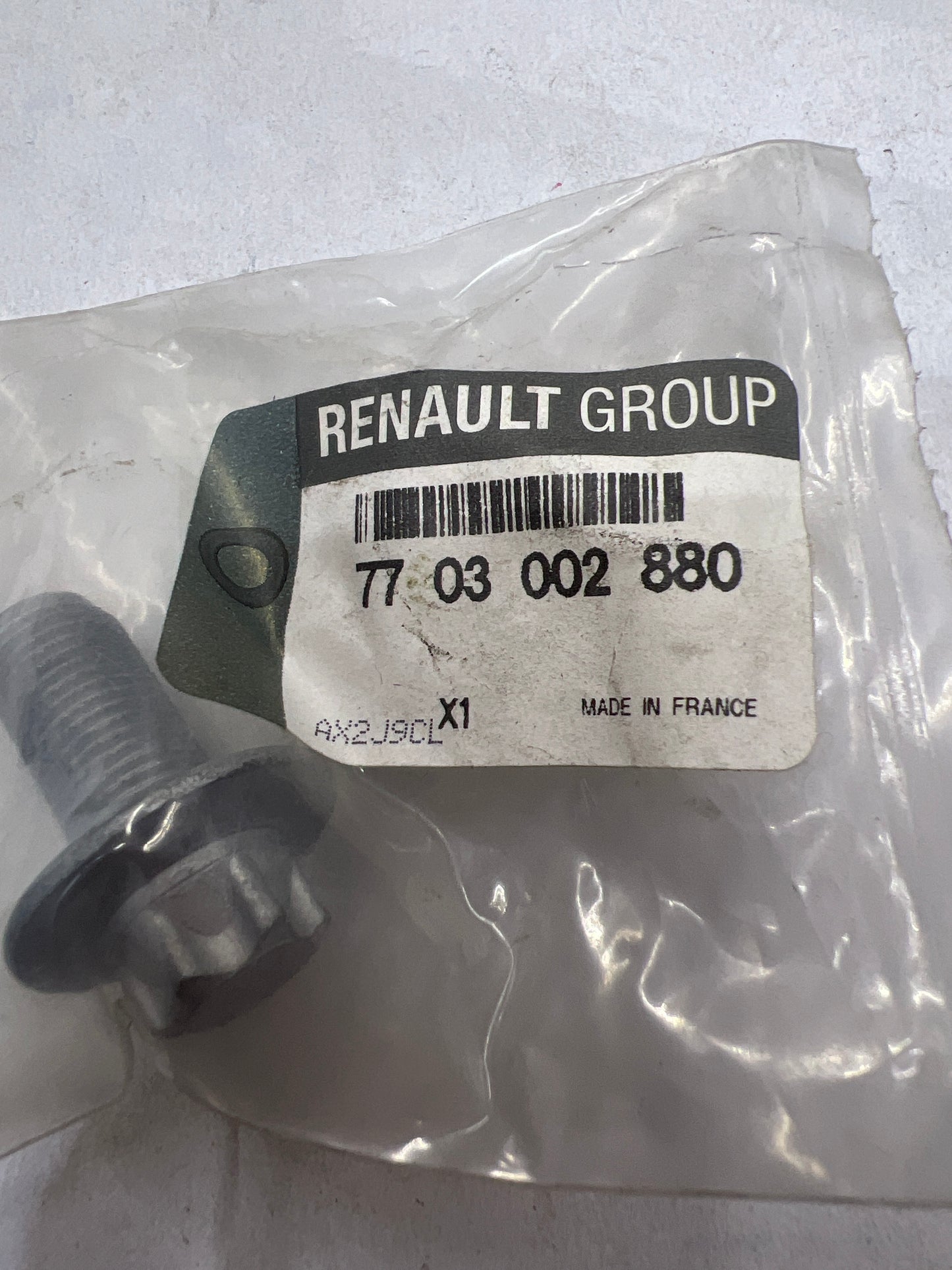 7703002880 TORNILLOS RENAULT