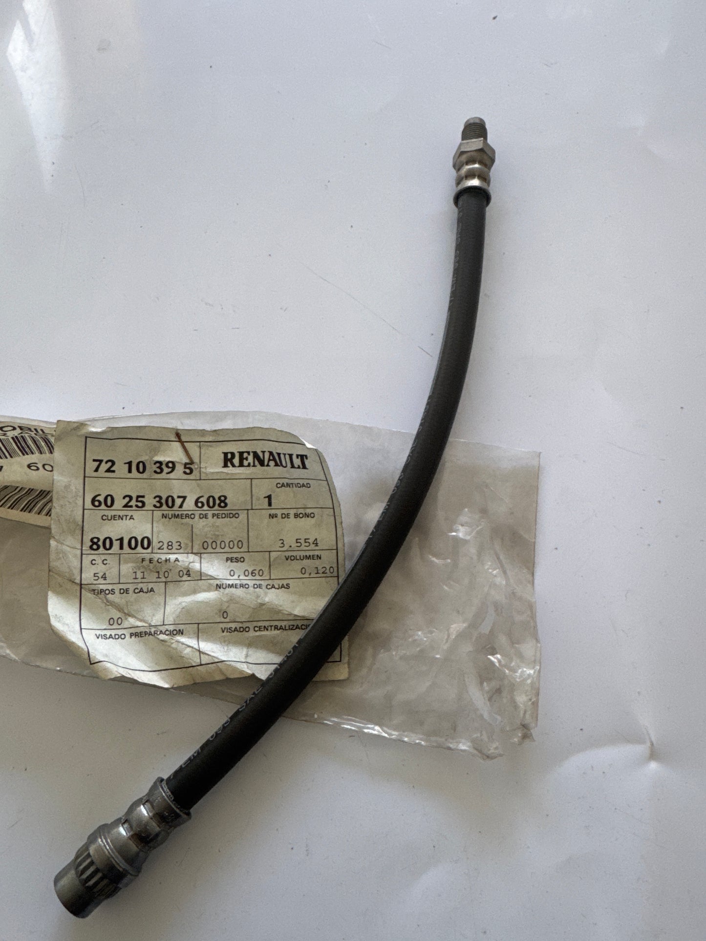 6025307608, FLEXIBLE FRENO, Renault
