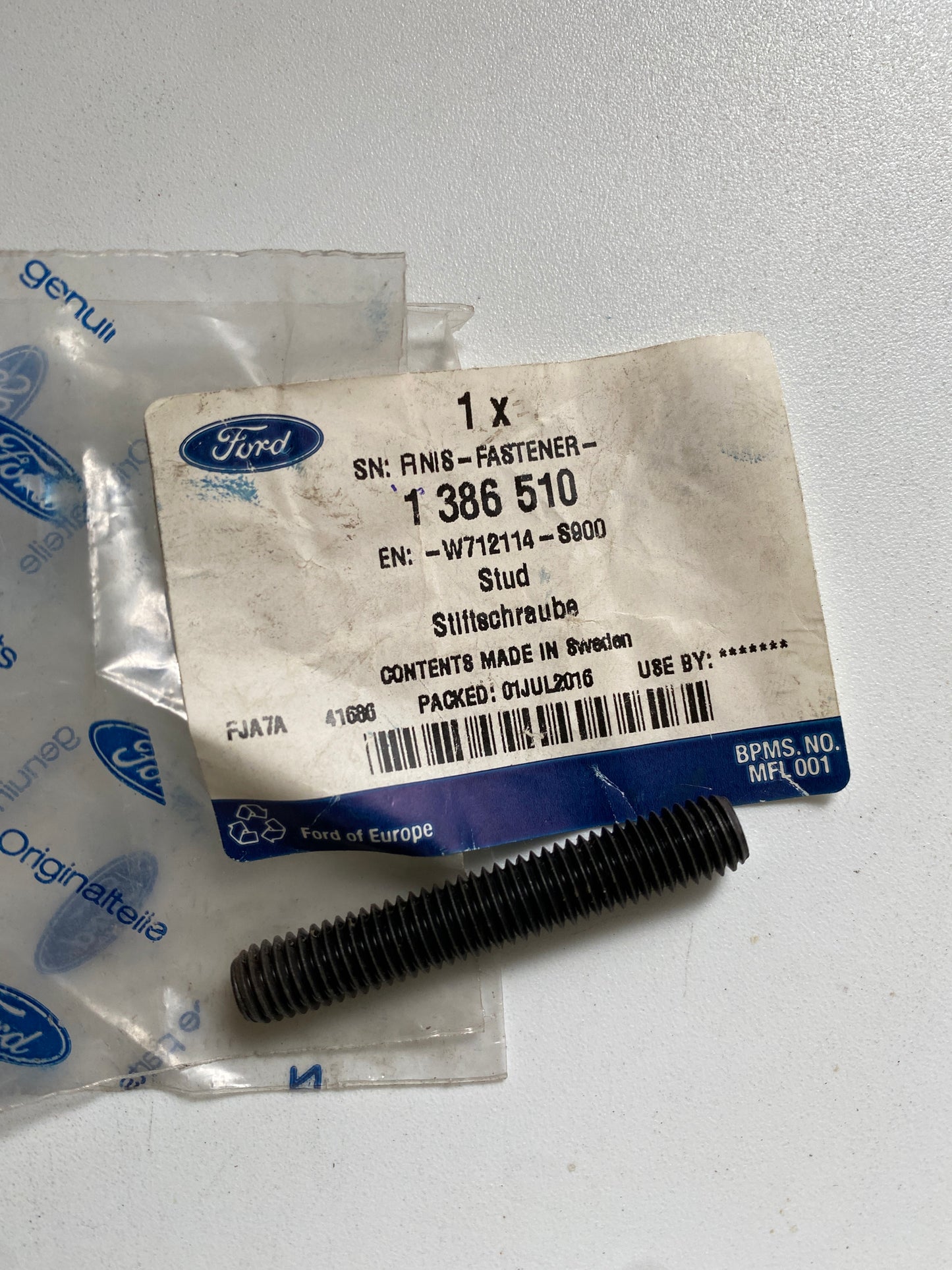 1386510, BOTAO DE MOLA, Ford