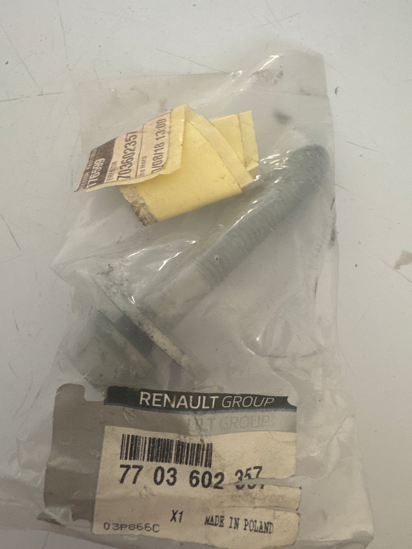 7703602357, TORNILLO, Renault