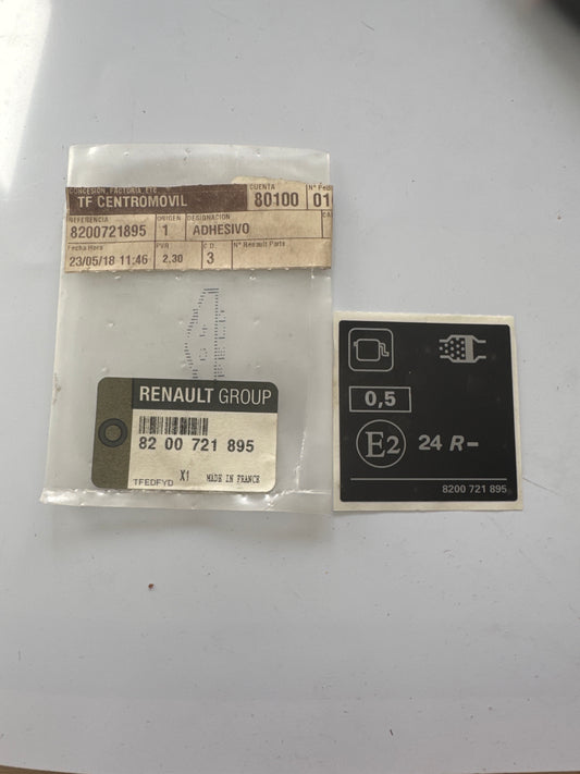 8200721895, ADHESIVO, Renault