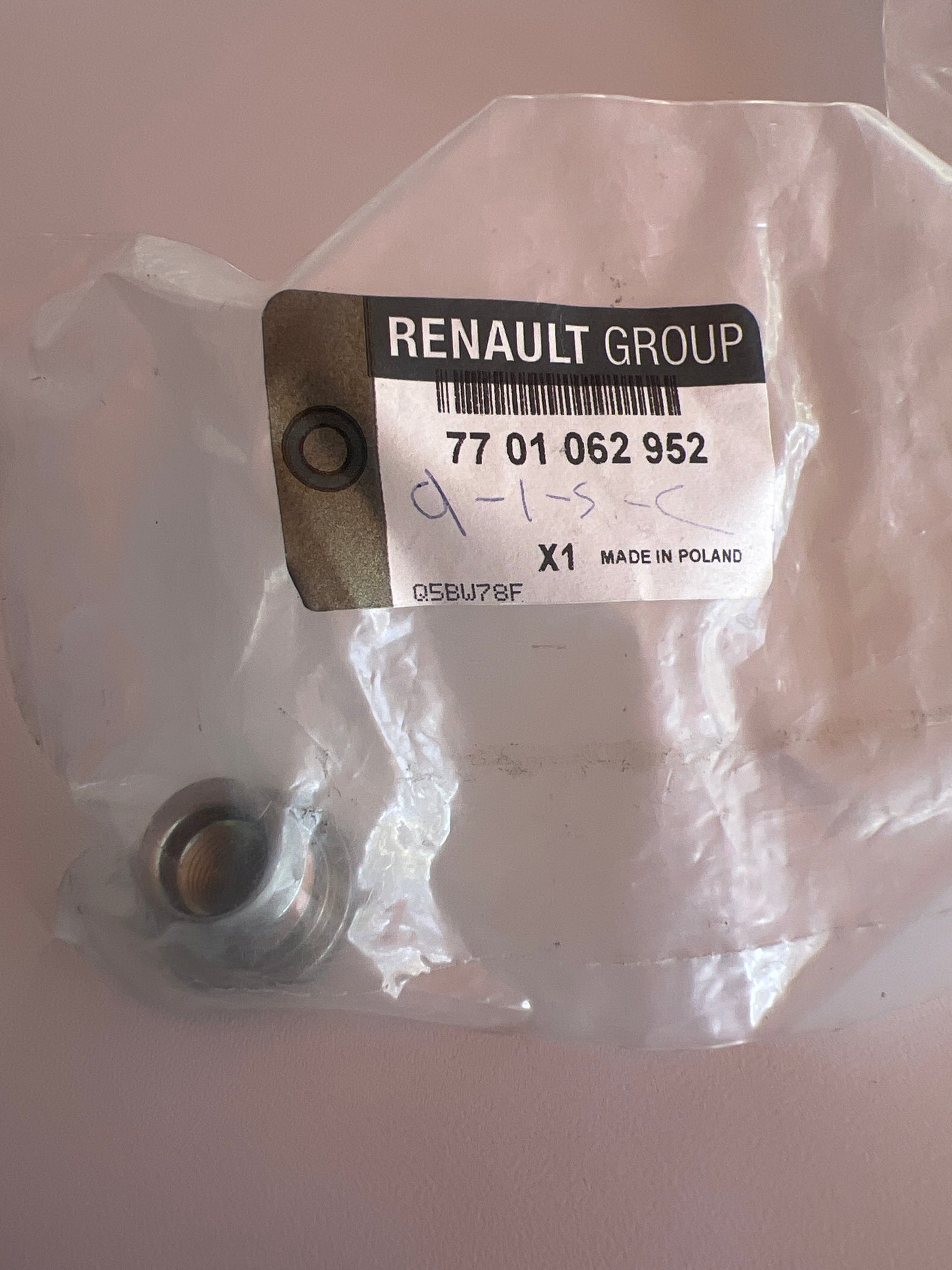 7701062952 TUERCA RENAULT