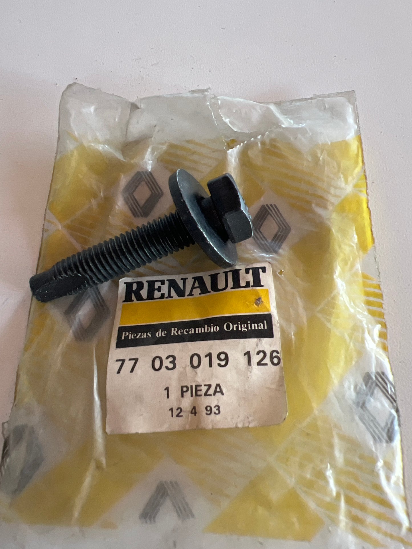 7703019126 TORNILLO CON ARANDELA RENAULT