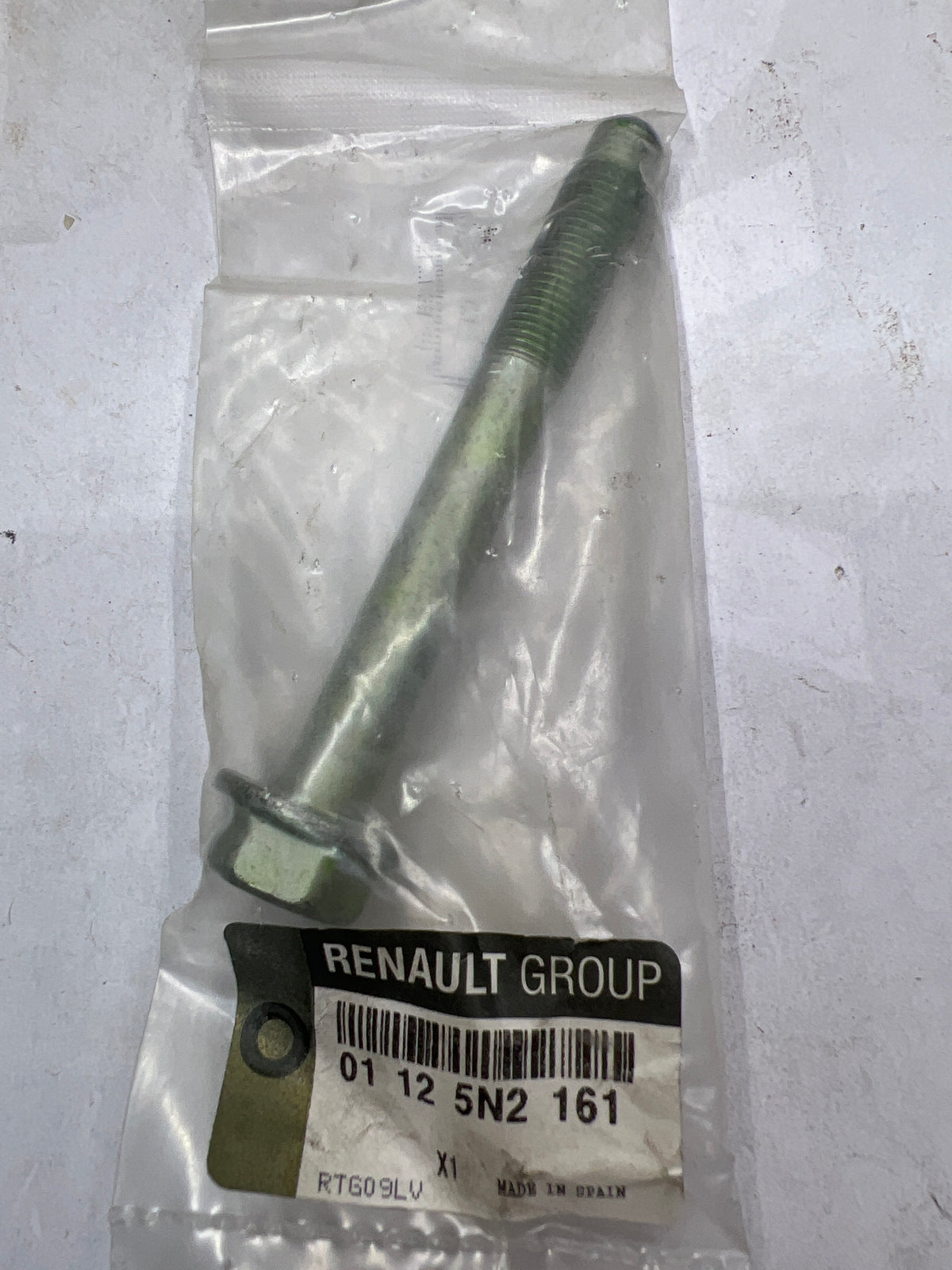 Tornillo de fijación Renault 01125N2161