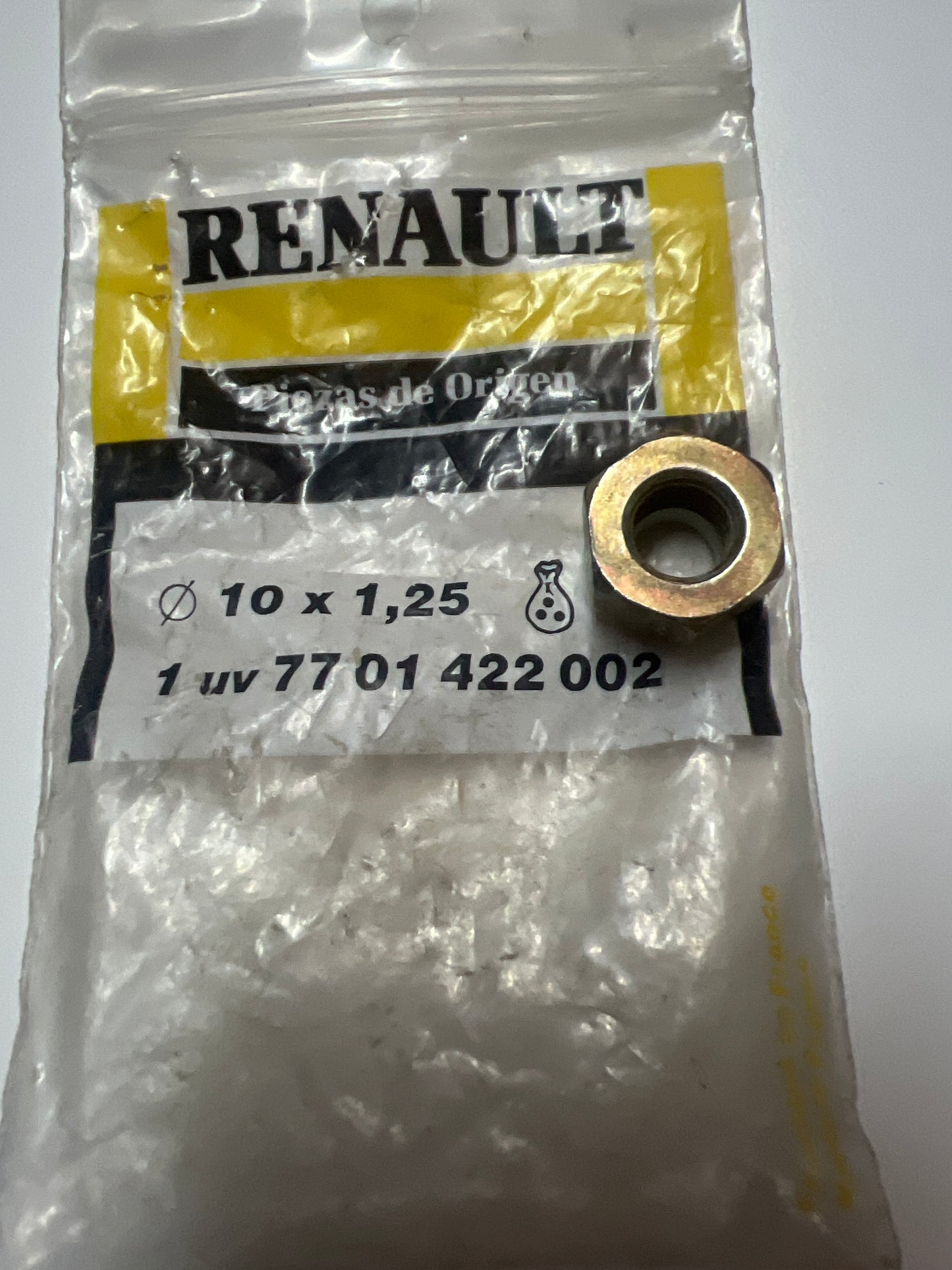 7701422002 - 1=10 TUERCAS - Renault