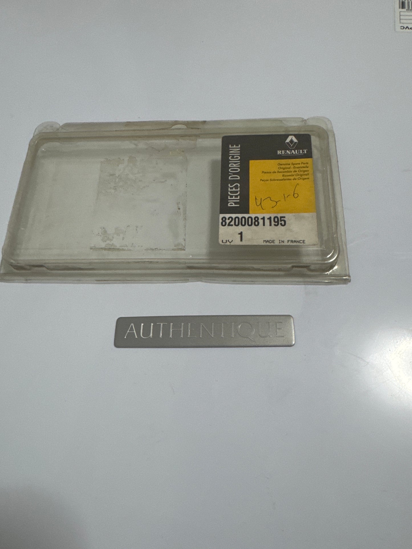 8200081195, MONOGRAMA, Renault