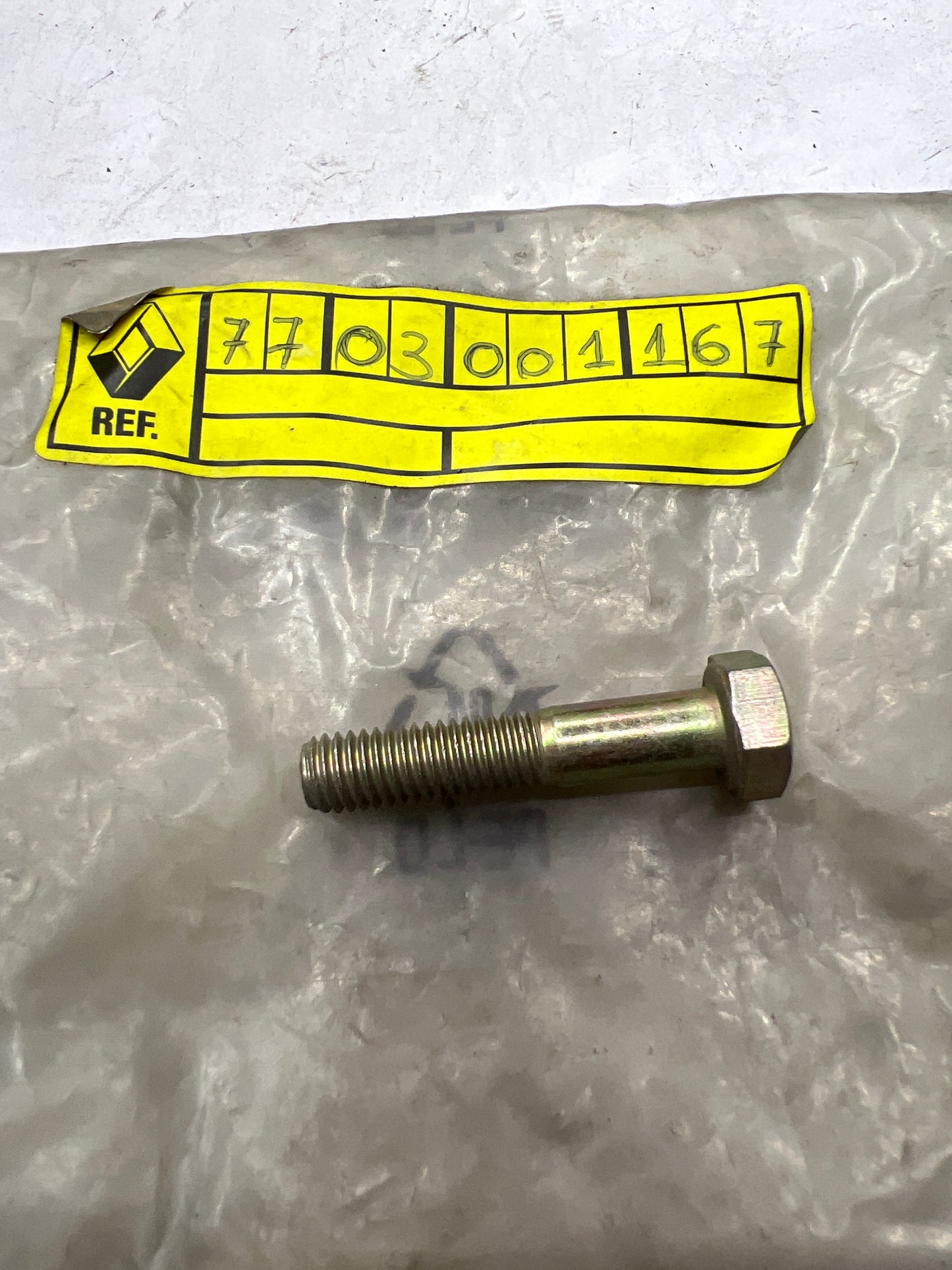 7703001167 TORNILLO HEXAGONAL RENAULT