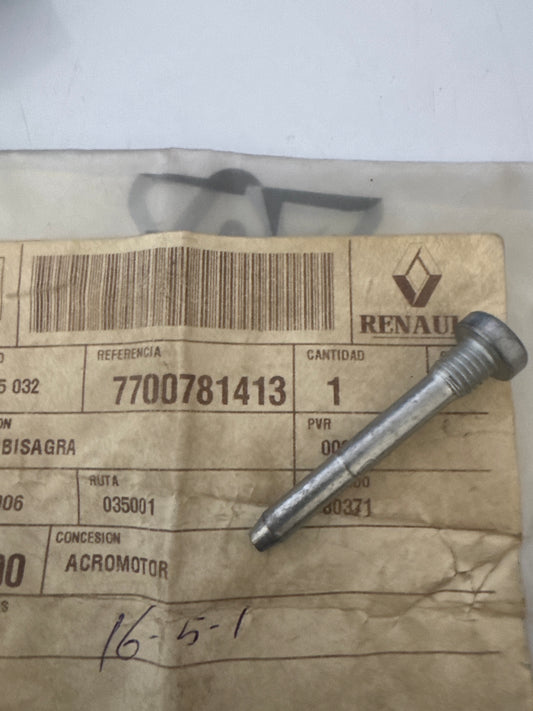 7700781413, EJE DE BISAGRA, Renault