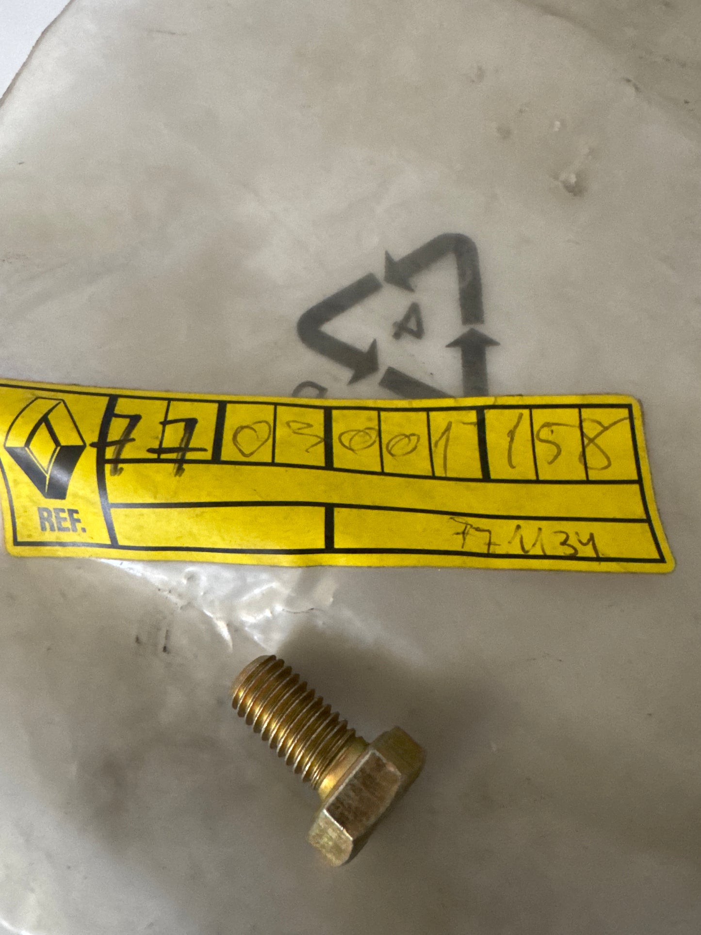 7703001158, TORNILLO, Renault