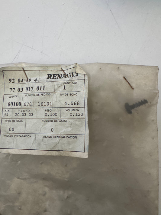 7703017011, TORNILLO, Renault