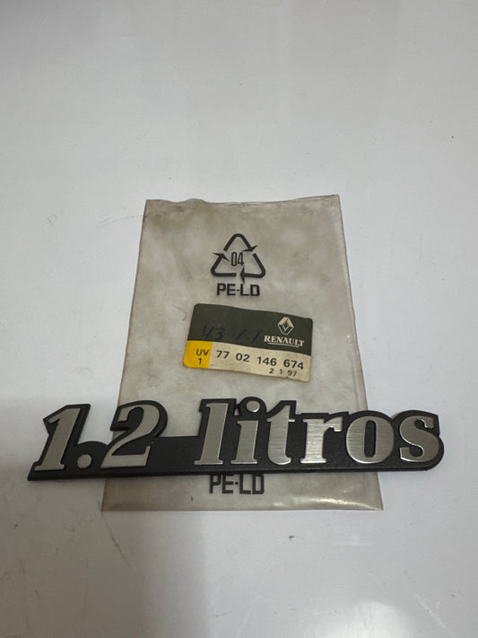 7702146674, MONOGRAMA 1.2 LTR, Renault