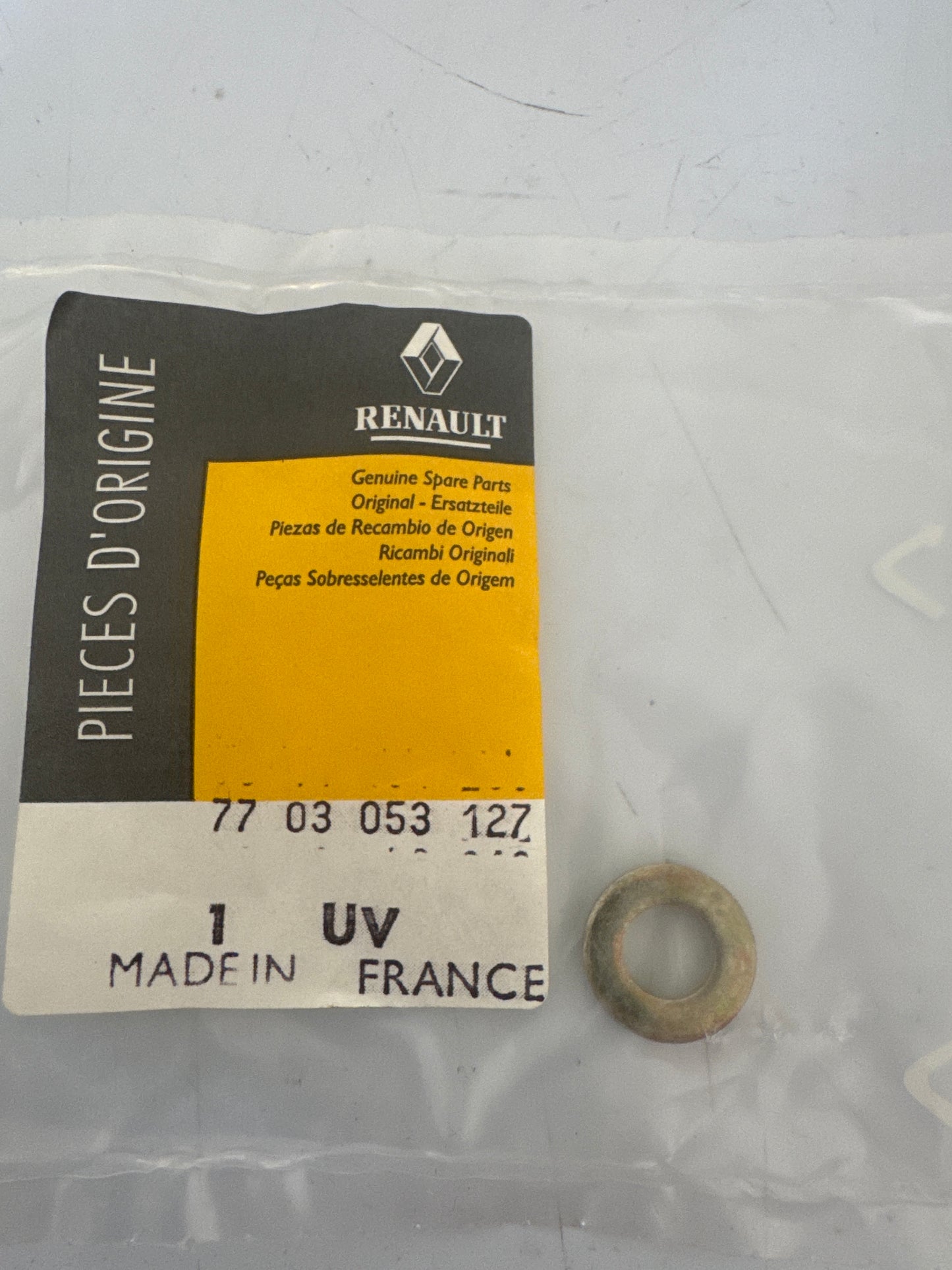 7703053127, ARANDELA PLANA, Renault