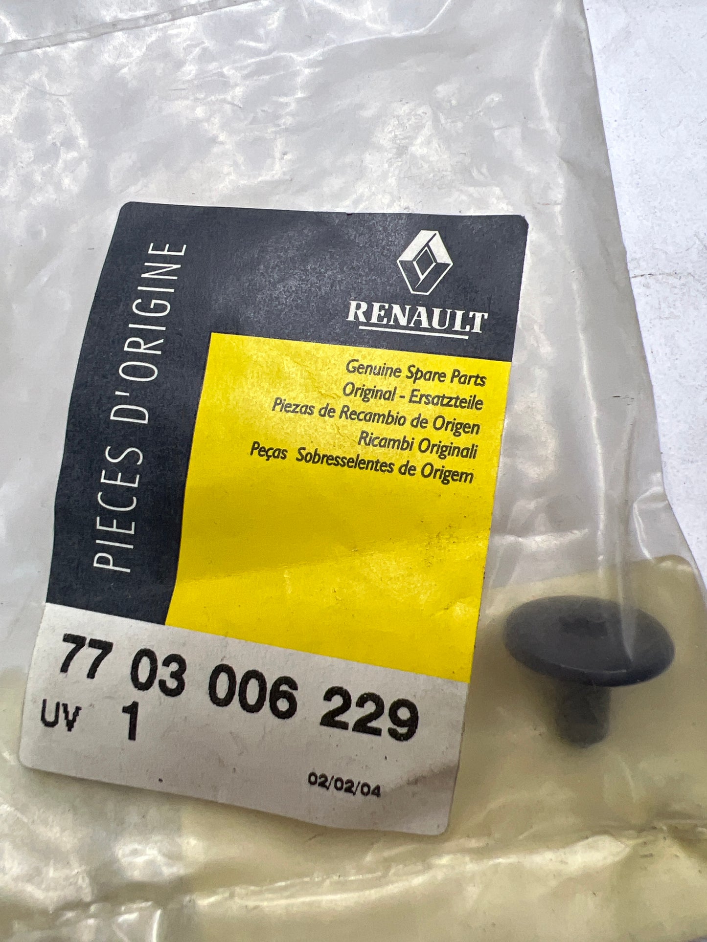 7703006229 TORNILLO M6X13,5 RENAULT