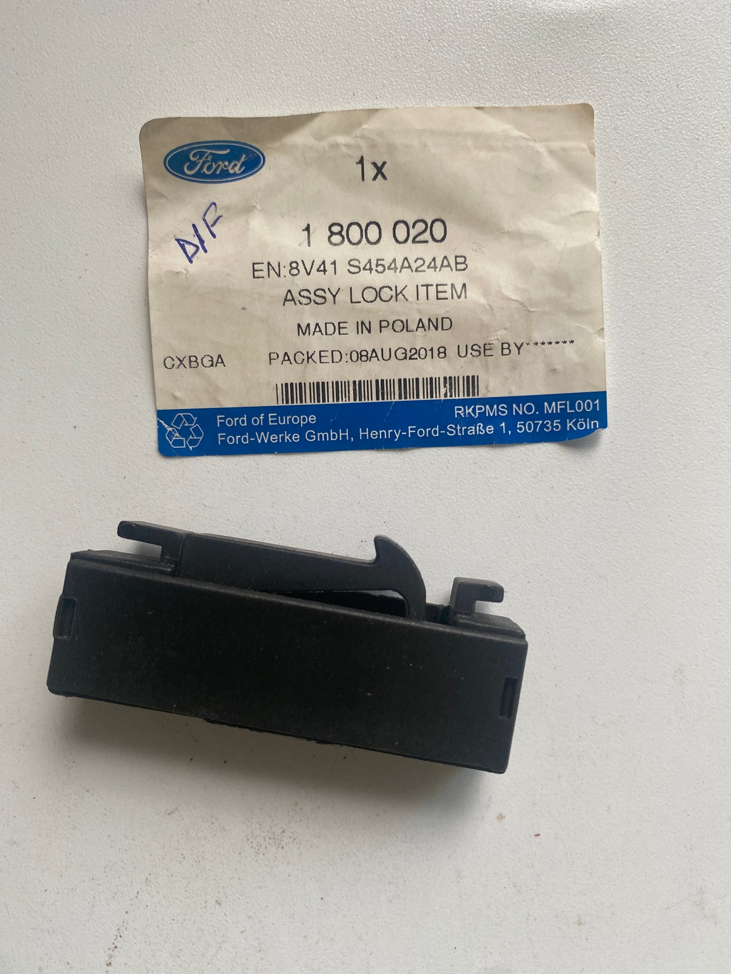 1800020, RETENTOR, Ford