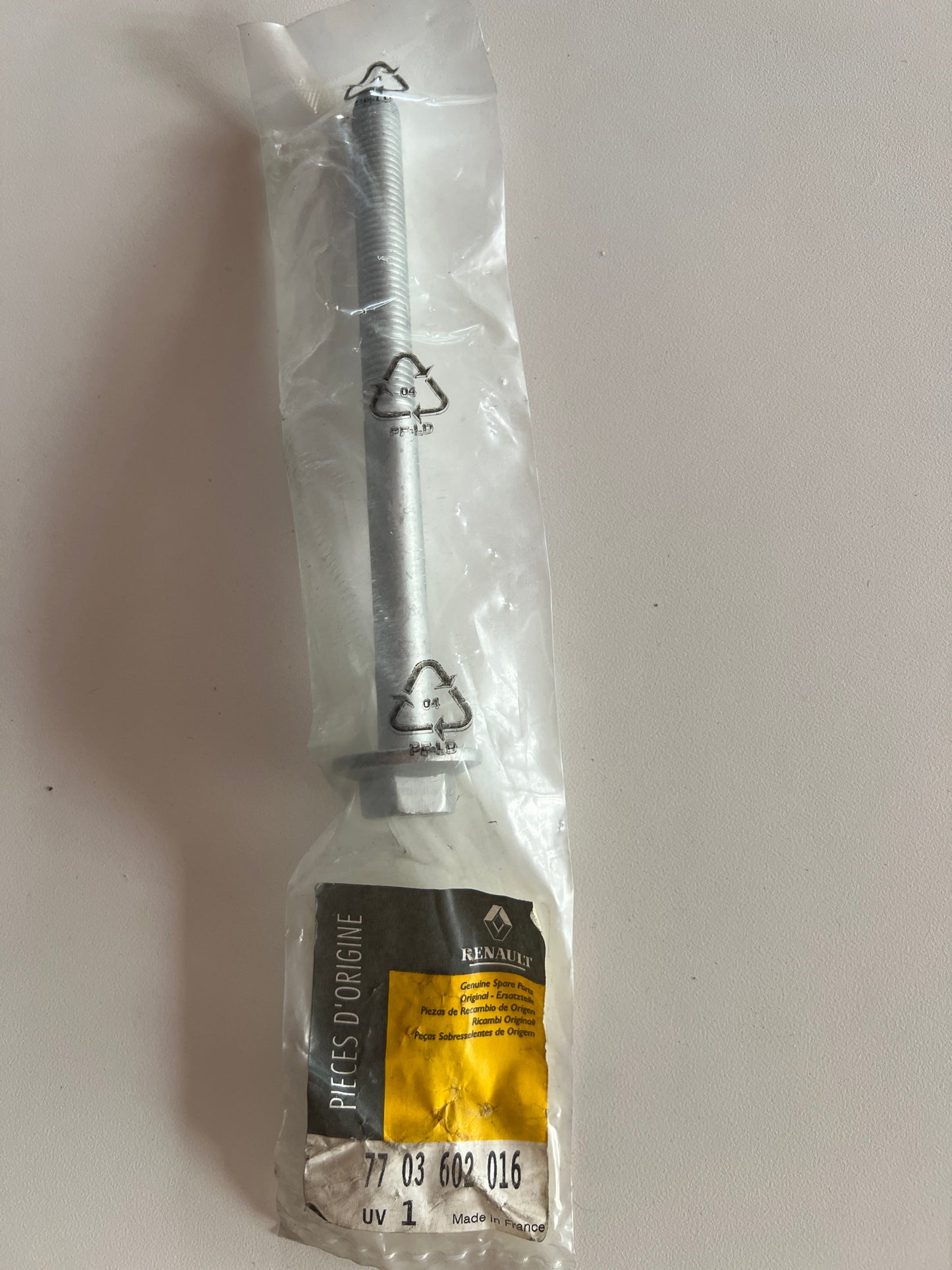 7703602016 - TORNILLO HM12X175 - Renault