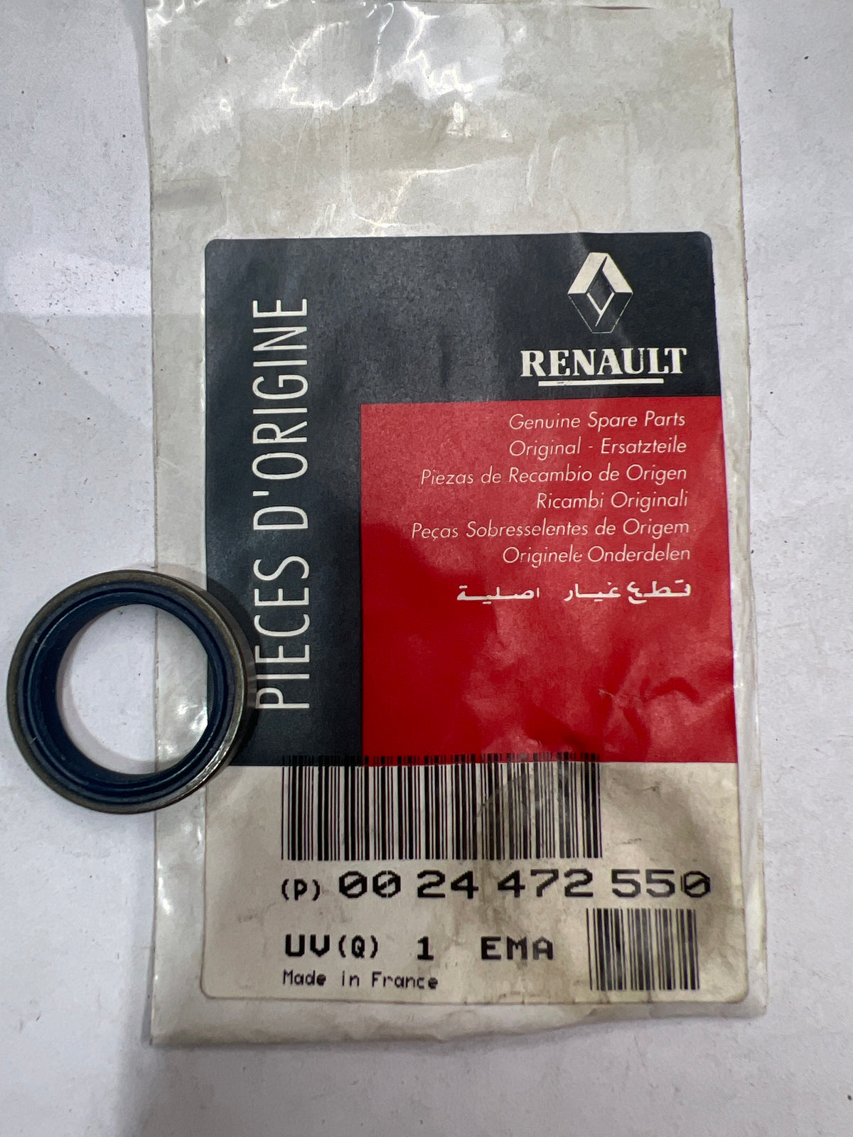 Retén de aceite Renault 0024472550