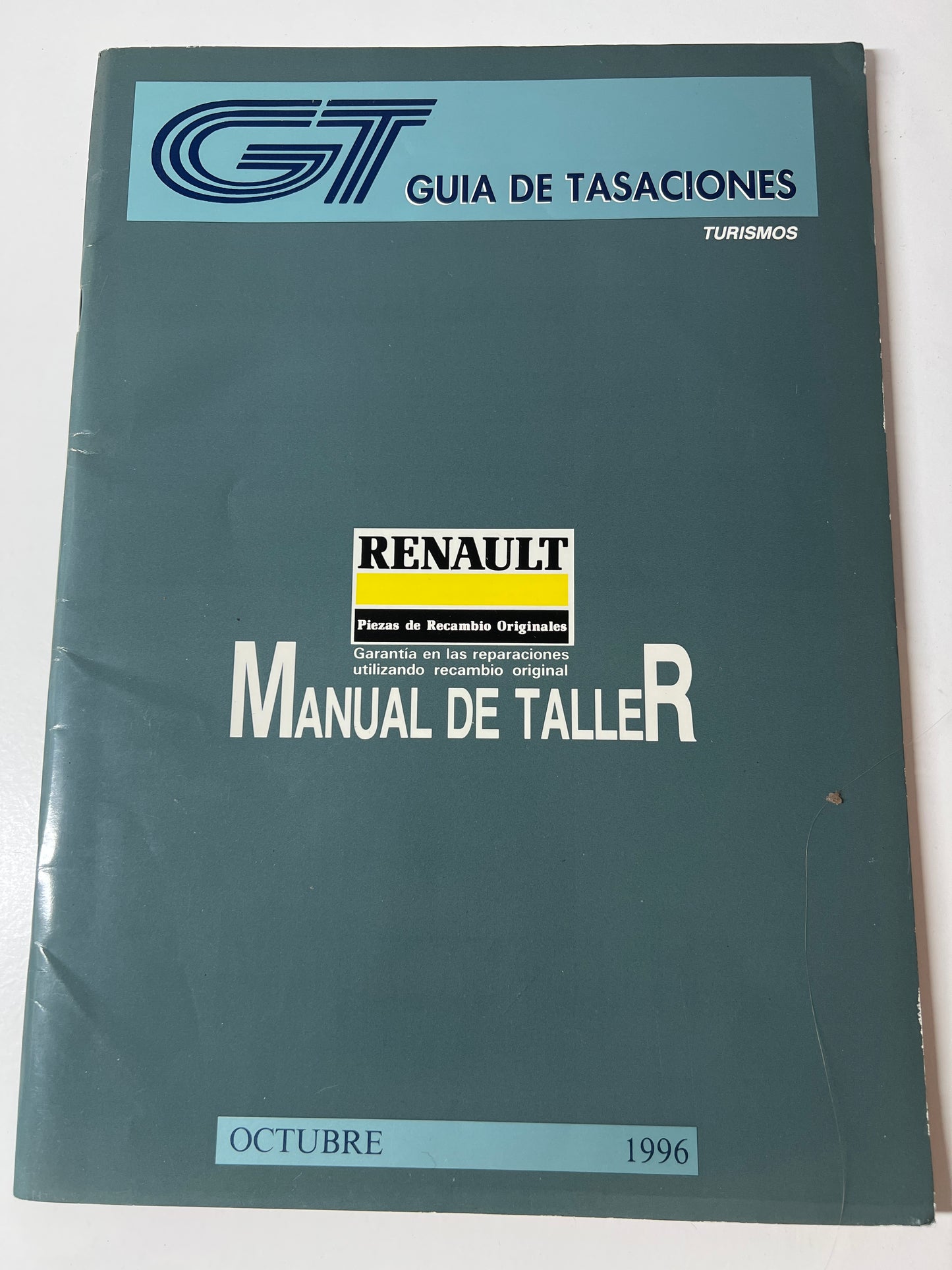 Gt Guia de Tasaciones Turismo Renault Manual de Taller Octubre 1996,