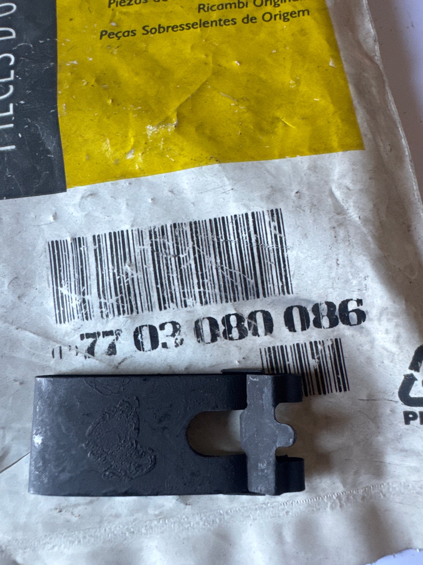 7703080086, CLIP FIJ. 8, Renault