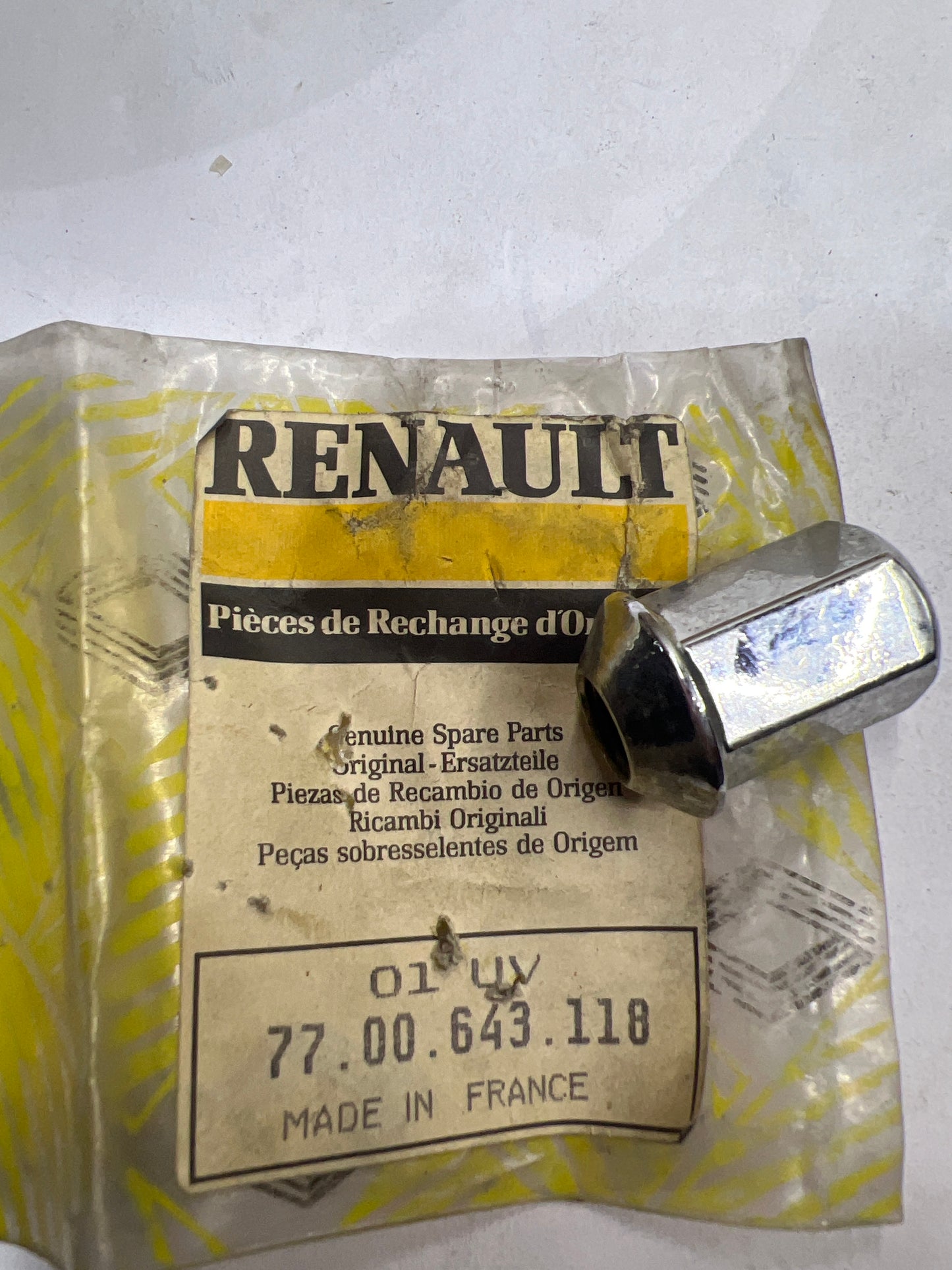 7700643118 TUERCA RENAULT