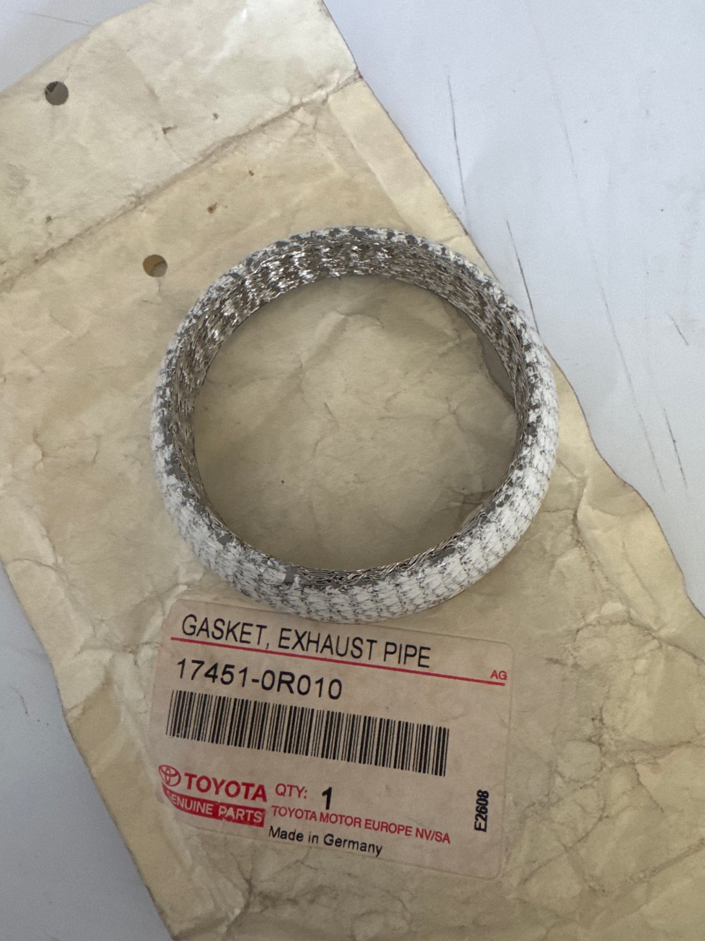 17451-0R010 EXHAUST PIPE, toyota