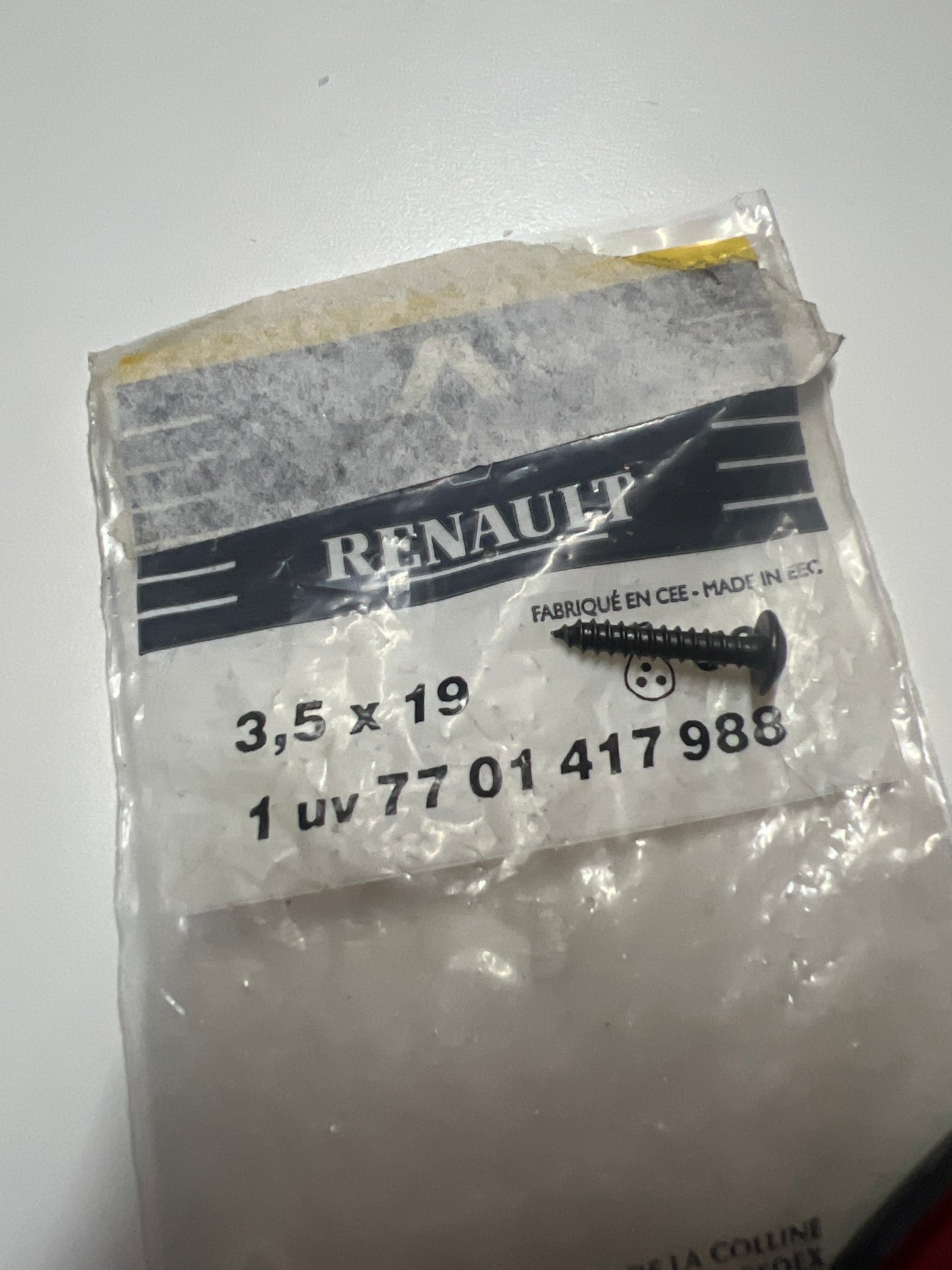 7701417988 - 1=50 TORNILLOS - Renault