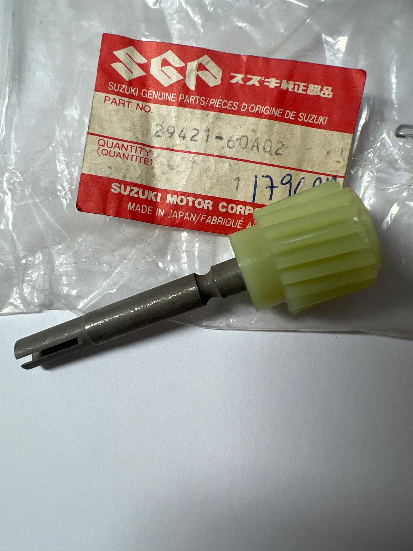 29421-60A02, PIÑON,VELOCIMETRO 19 DIENTES, Suzuki