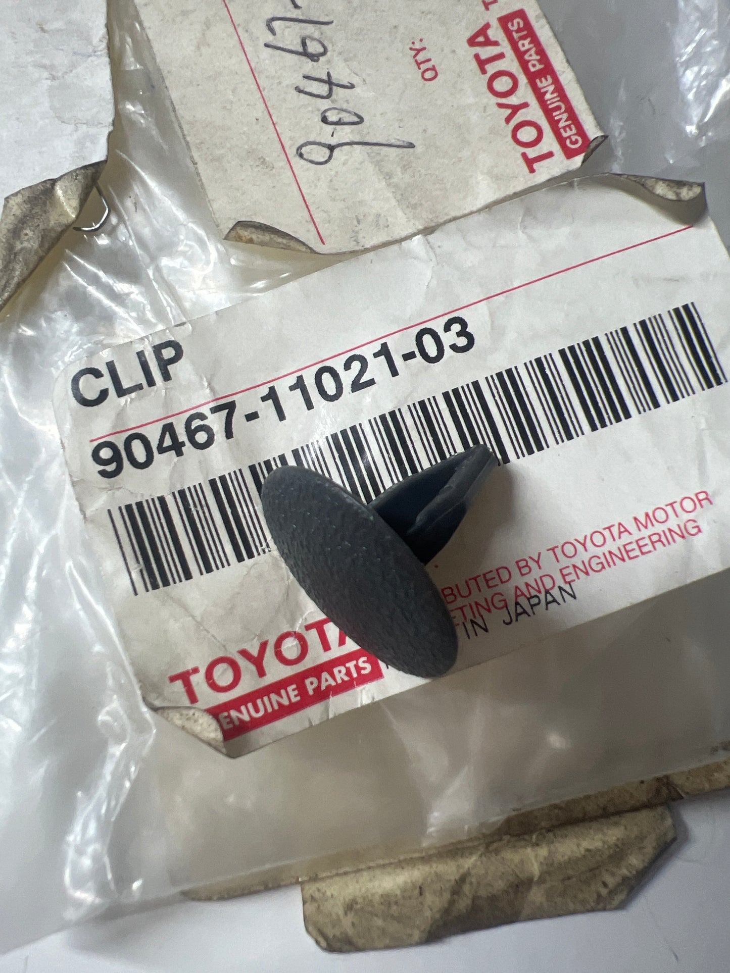 90467-11021-03 INSIDE TRIM BOARD & DOOR OPENING TRIM MOULDING, toyota