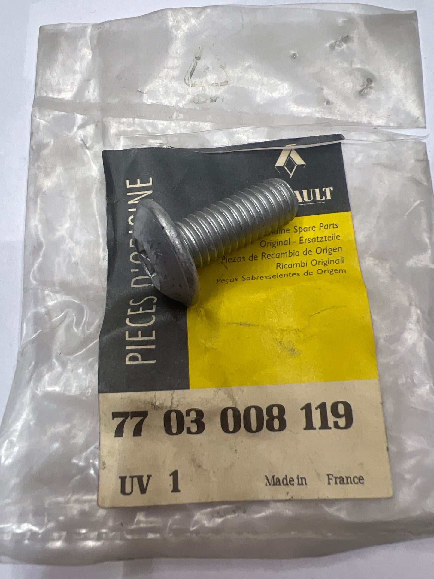 7703008119 TRN RLX M10*10 RENAULT