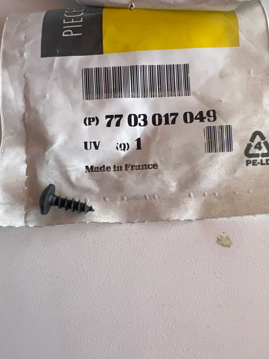 7703017049 TORNILLO DE FIJACIÓN RENAULT