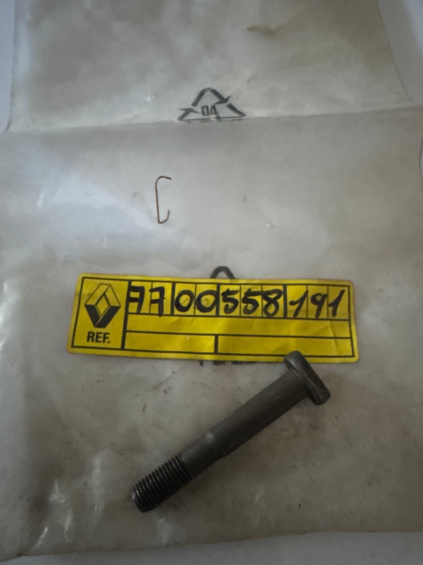 7700558191, TORNILLO BIELA, Renault