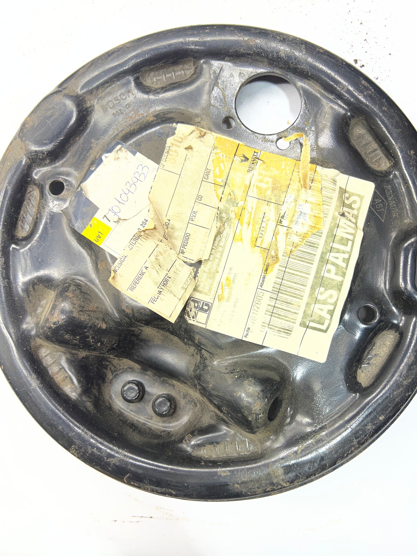 7701043933 PLATO FRENO RENAULT