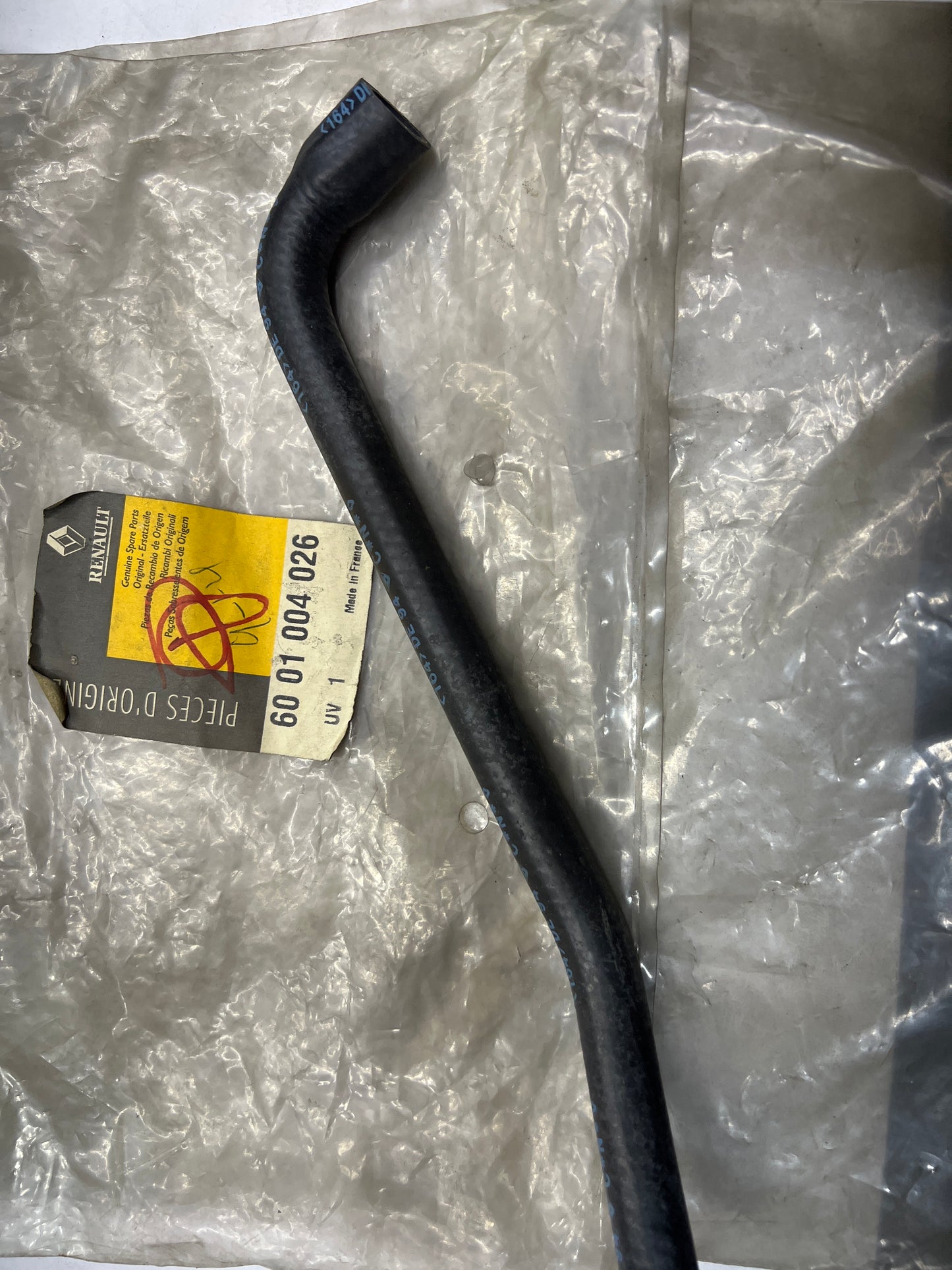 6001004026 TUBO DE AGUA RENAULT