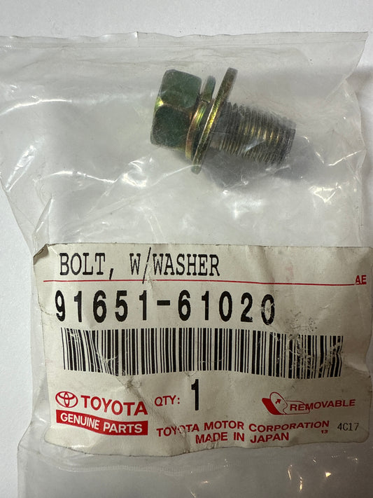 91651-61920 BOLT, NO.2 (FOR CENTER SUPPORT BEARING), toyota