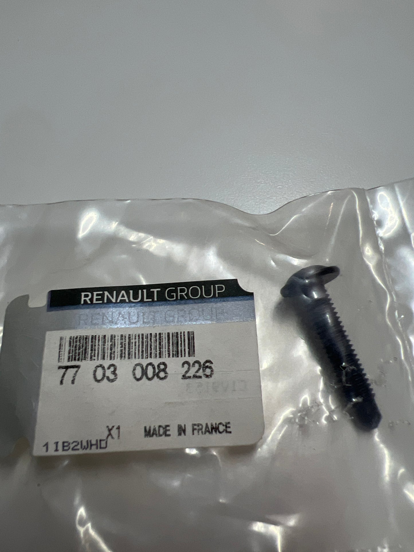 7703008225 TORNILLO BISAGRA PUERTA RENAULT