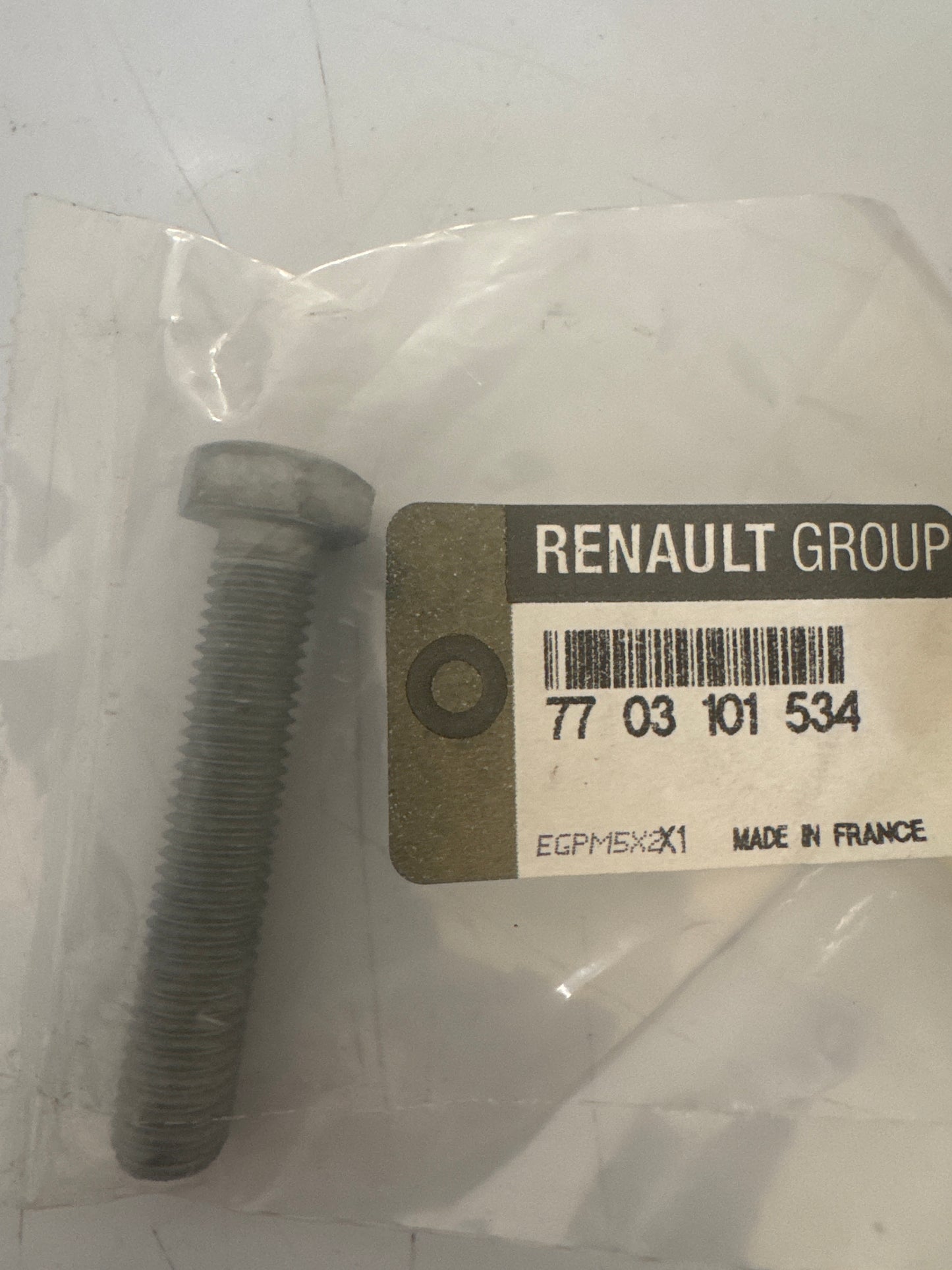 7703101534, TORNILLO, Renault