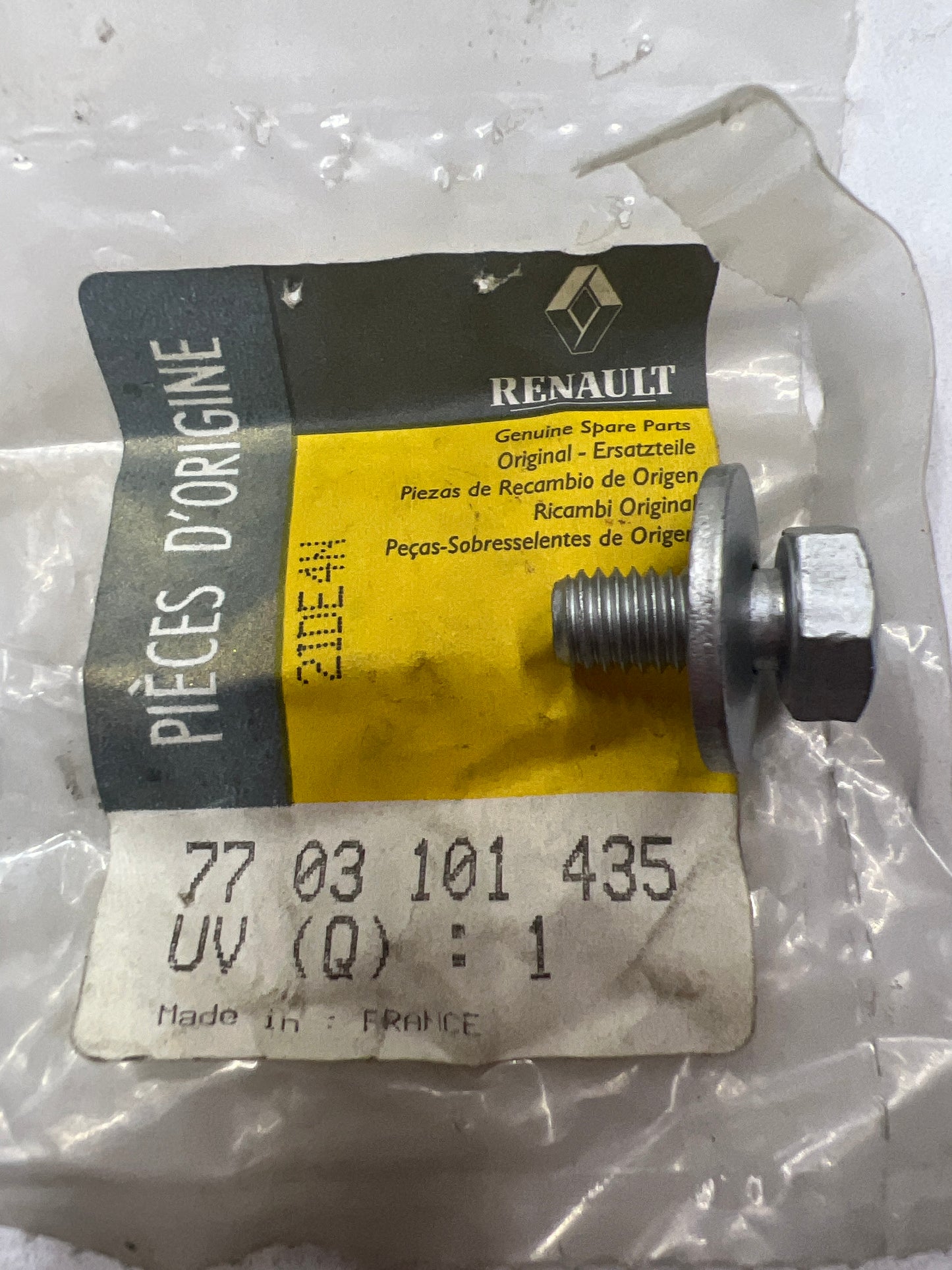 7703101435 TORN M8X125 STO RENAULT