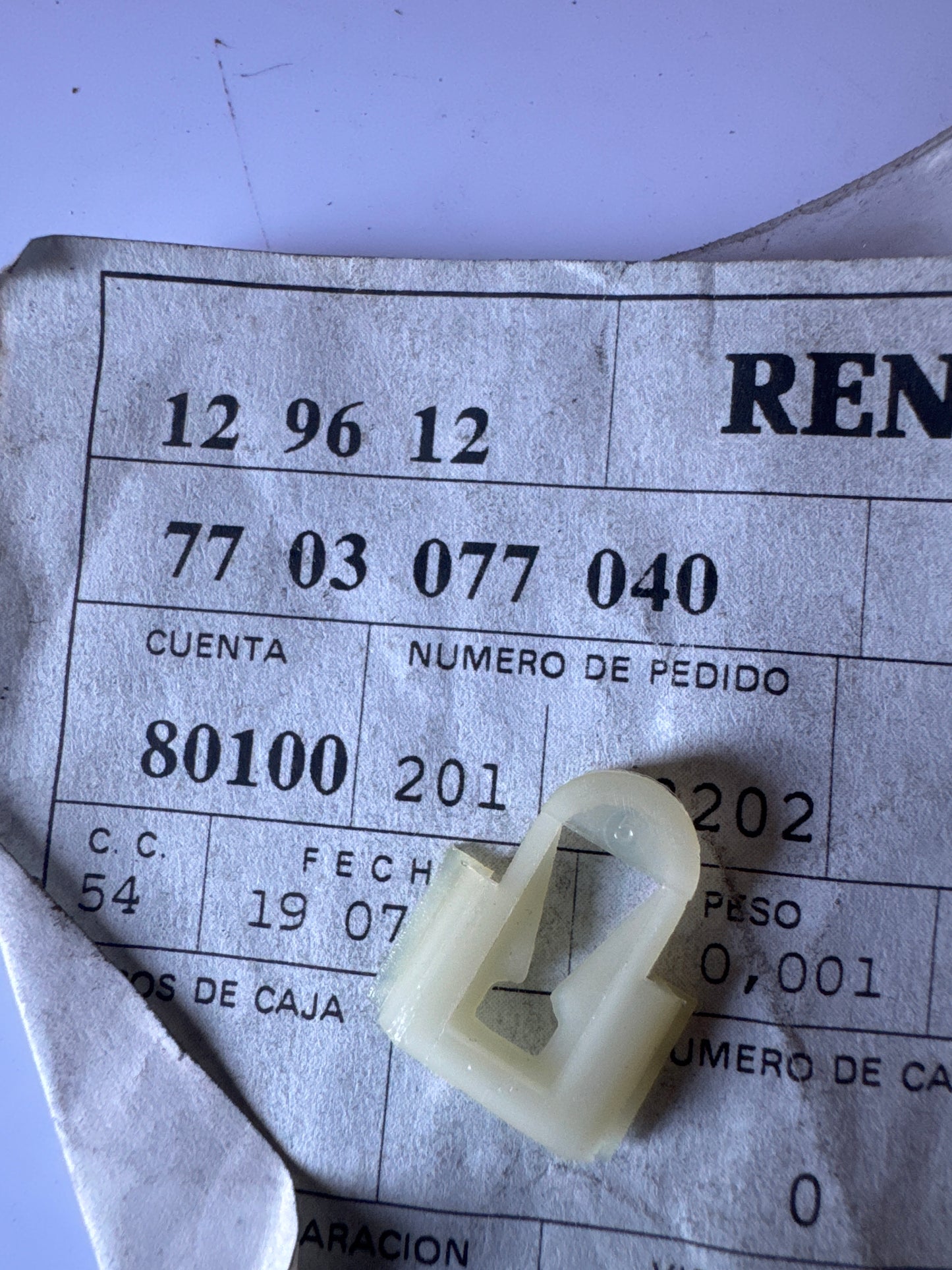 7703077040, GRAPA, Renault