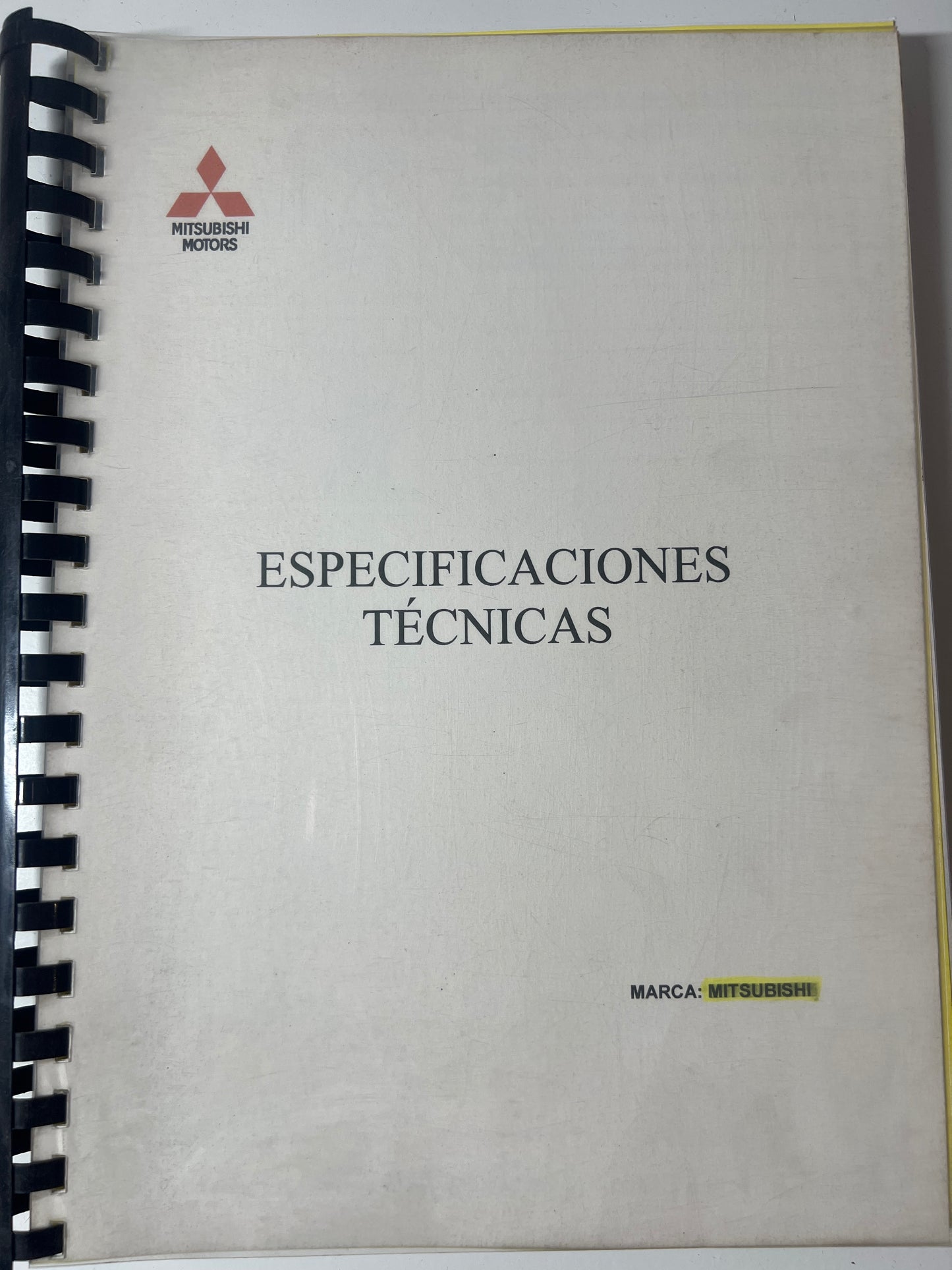 Mitsubishi motors. Especificaciones técnicas. ￼