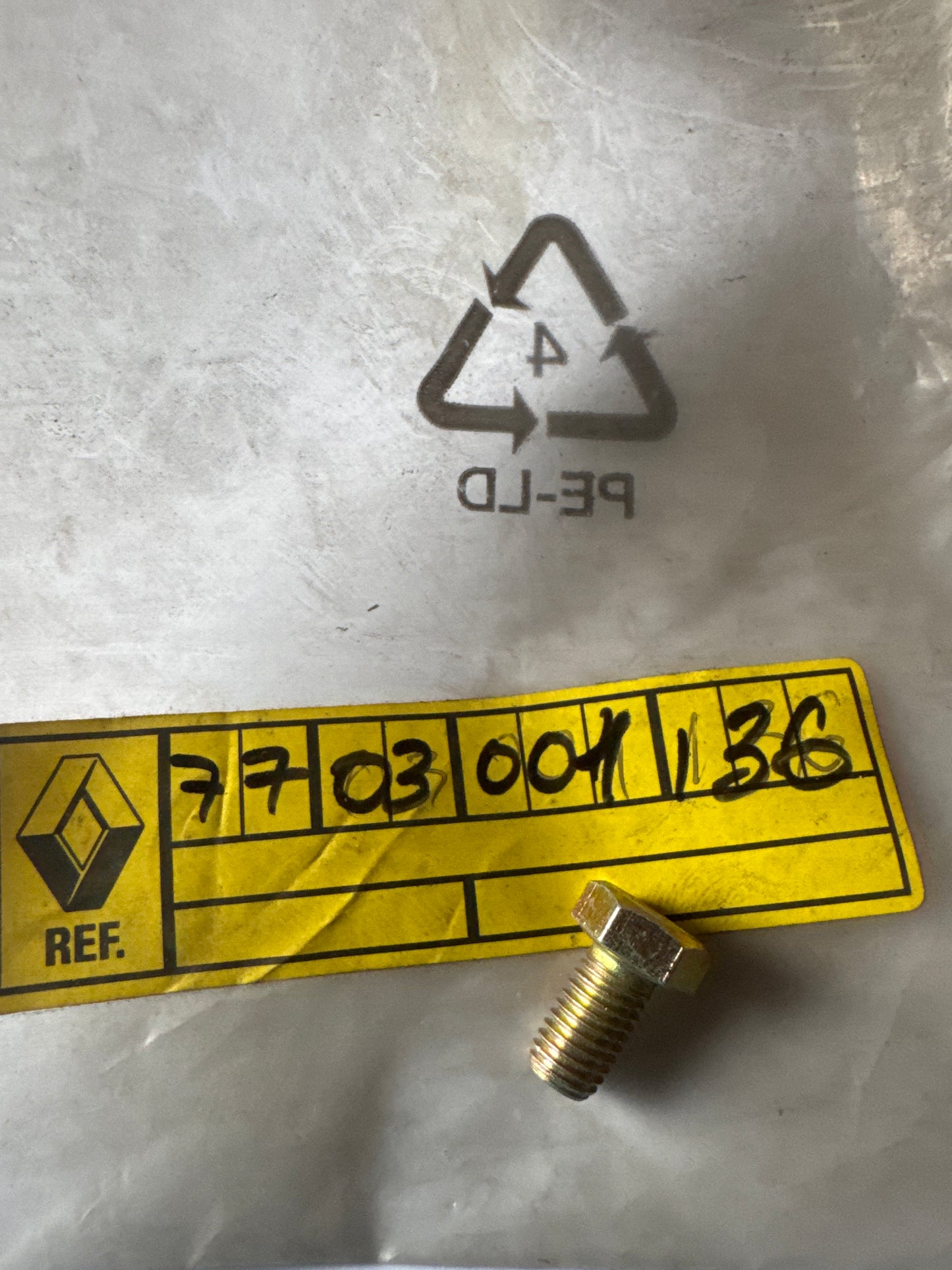 7703001136, TRN FIN TAPA CULA, Renault