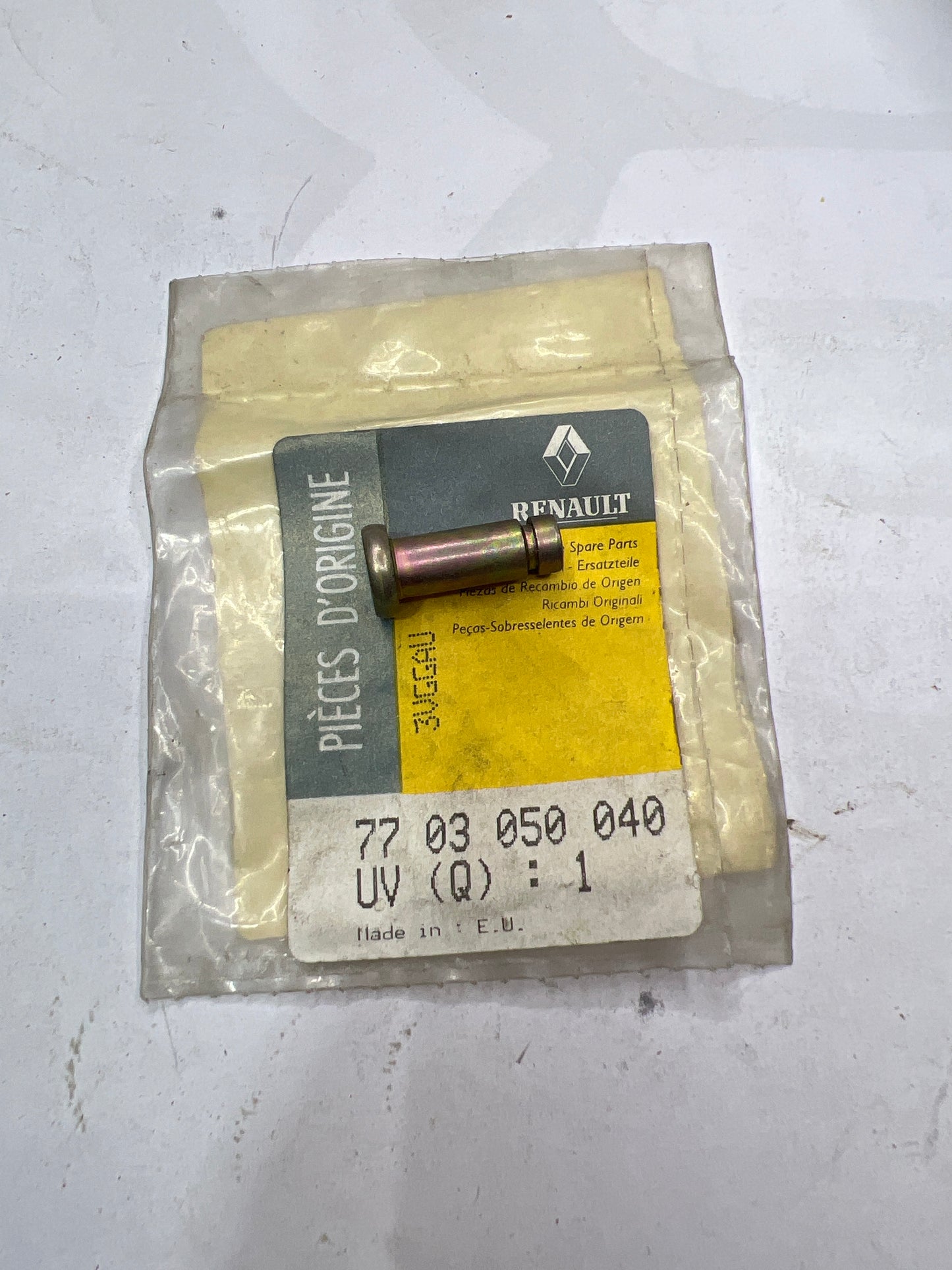 7703050040 EJE M5X080-12 RENAULT