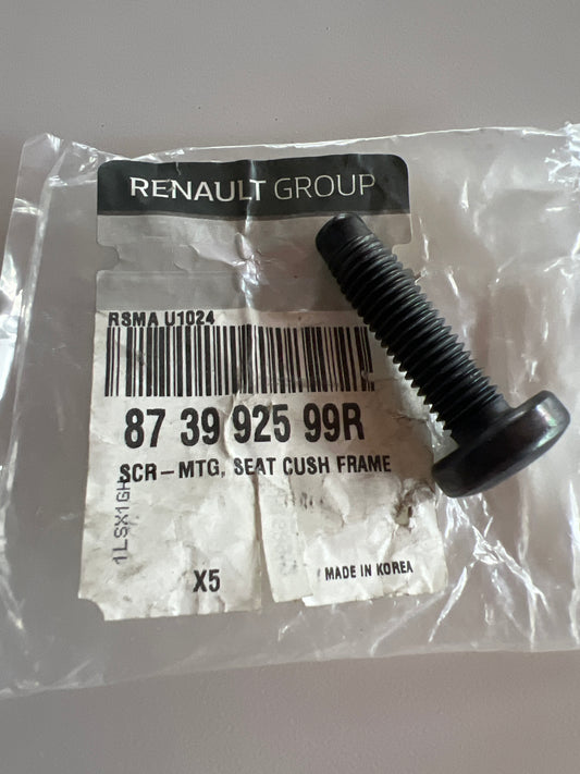 873992599R Renault TORNILLO