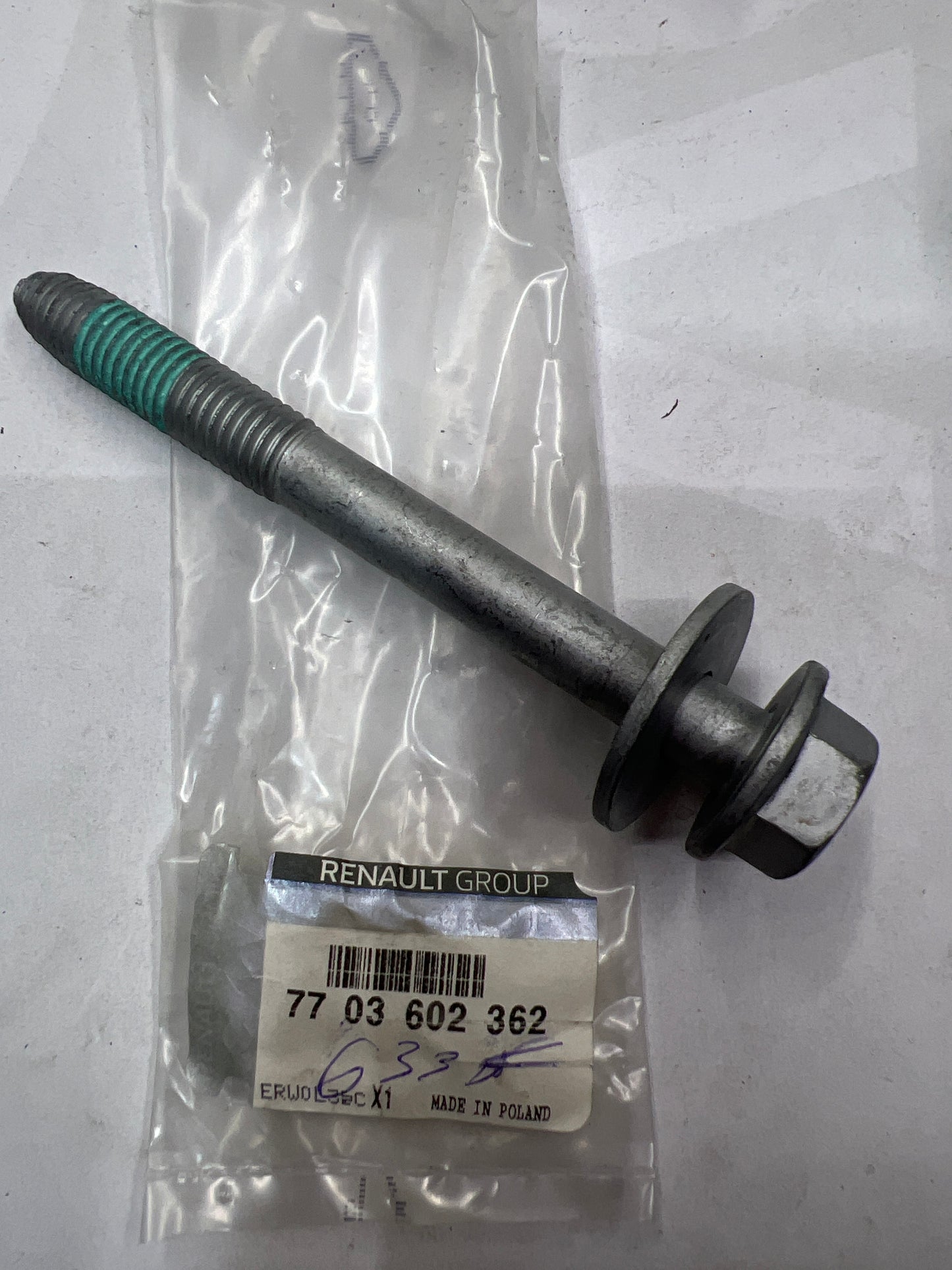 7703602362 TORNILLO RENAULT